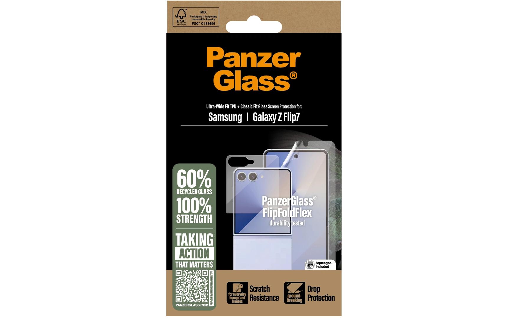 PanzerGlass für Samsung Galaxy Z Flip7 – Blickschutz-Folie