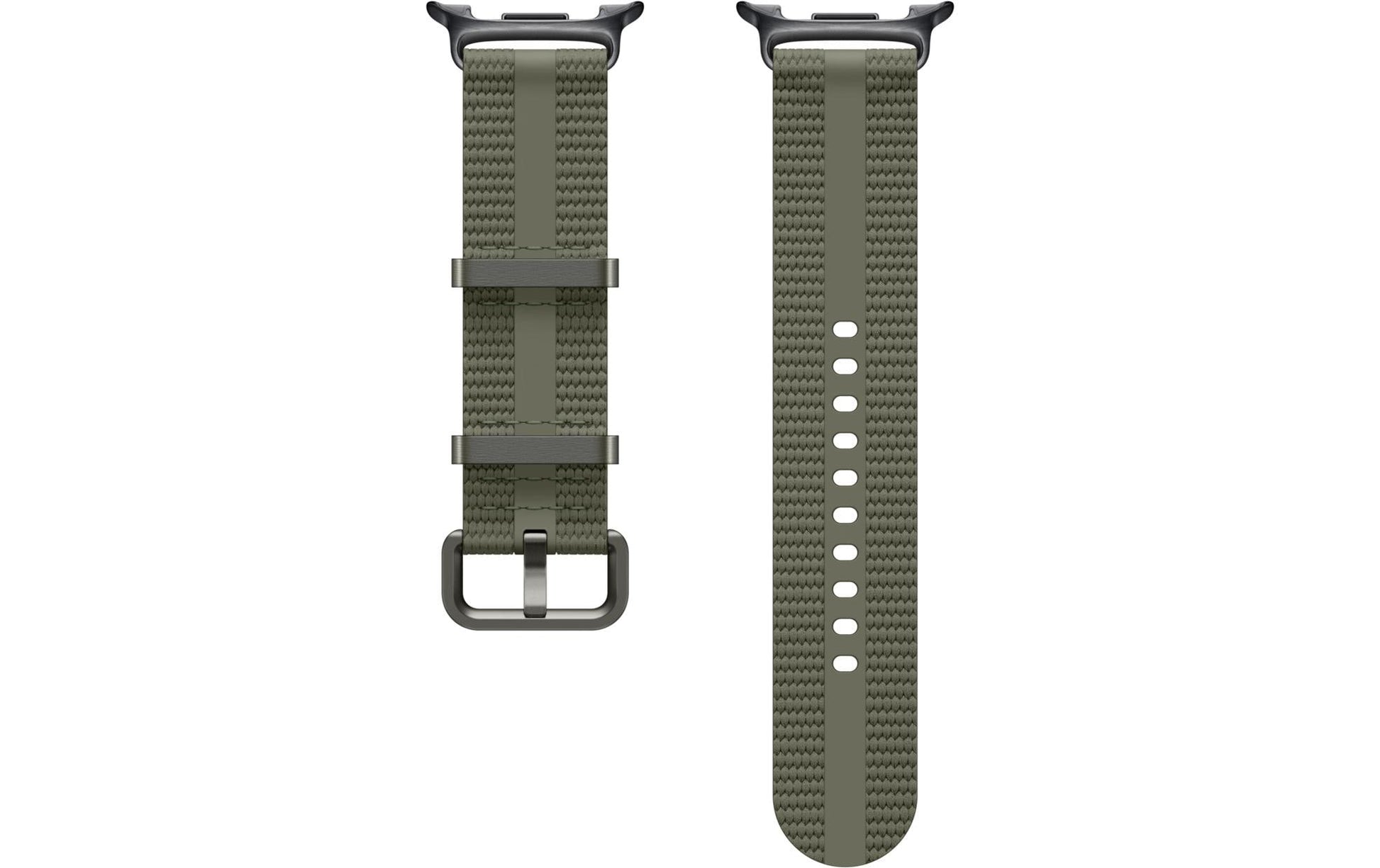 Samsung Watch 8 Athleisure – Armband – für Galaxy Watch8, Grün, S/M, Nylon
