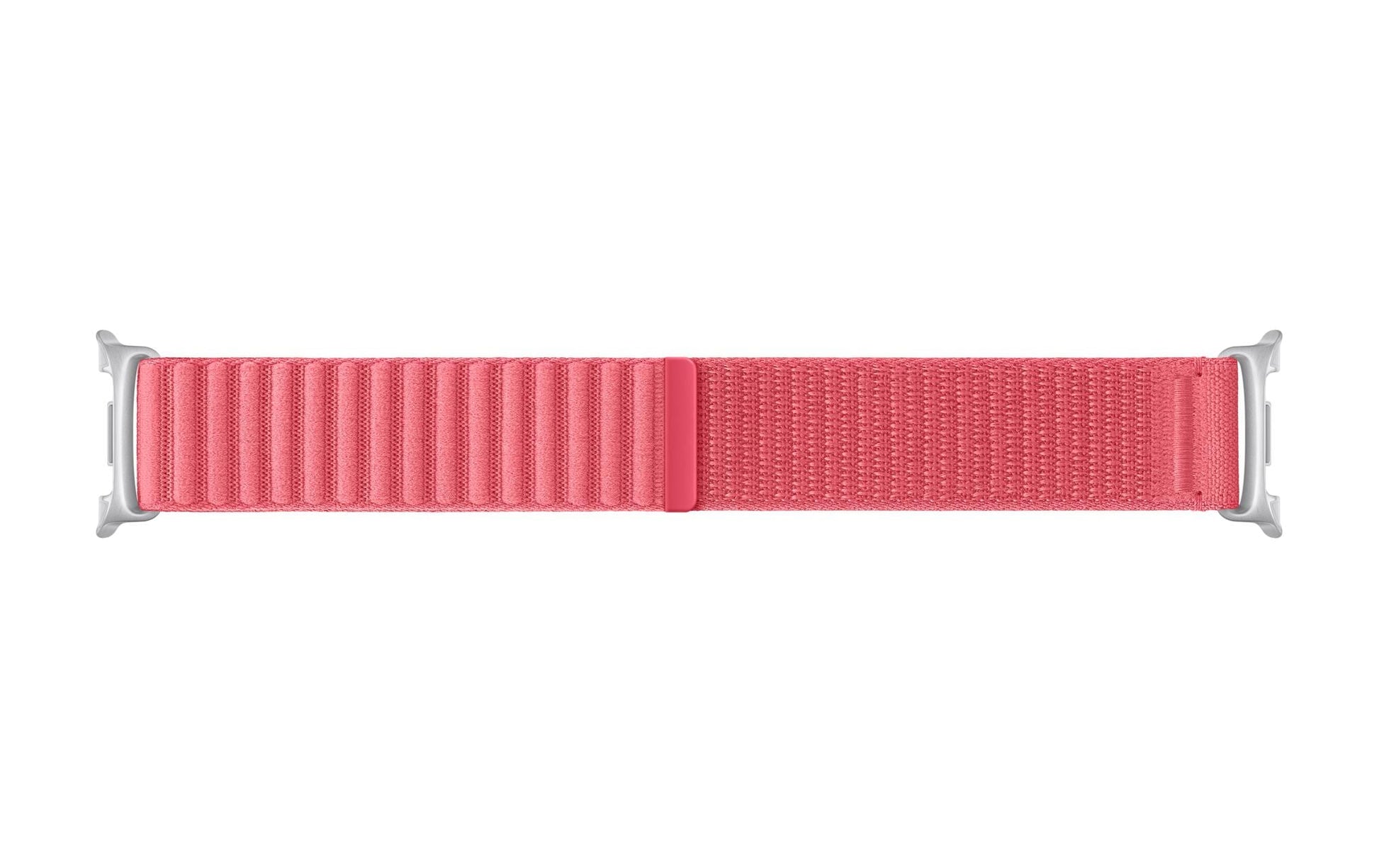 Samsung Watch 8 Fabric – Armband – für Samsung Watch 8, Korallenrot, M/L, Nylon