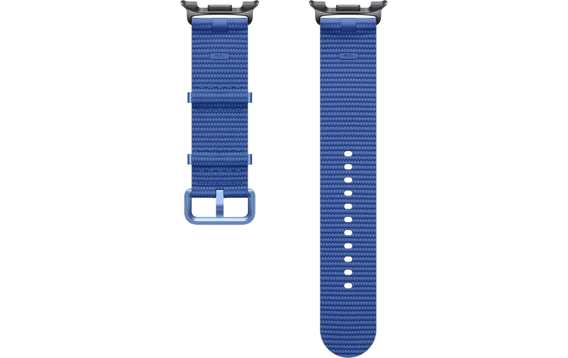 Samsung Watch 8 Athleisure – Armband – für Galaxy Watch8, Watch8 Classic, Blau, M/L, Nylon