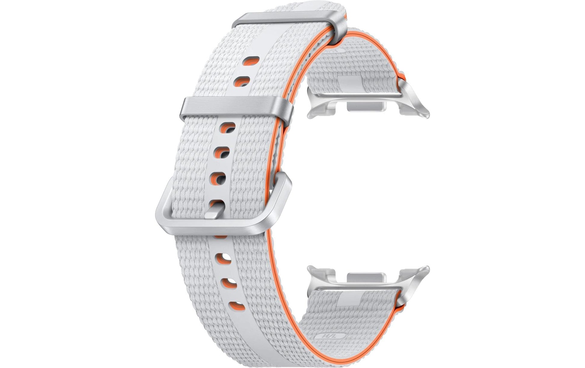 Samsung Athleisure - Armband - für Galaxy Watch8, Galaxy Watch8 Classic, Weiss, M/L, Nylon