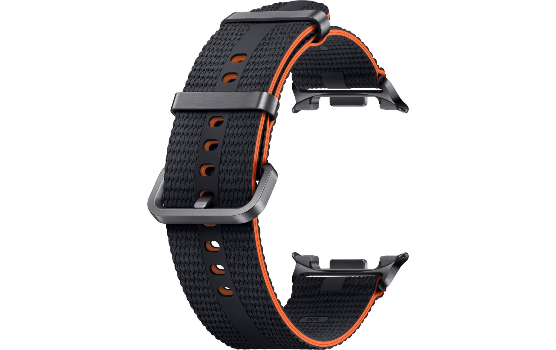 Samsung Watch 8 Athleisure – Armband – für Galaxy Watch8, Watch8 Classic, Dunkelgrau, M/L, Nylon
