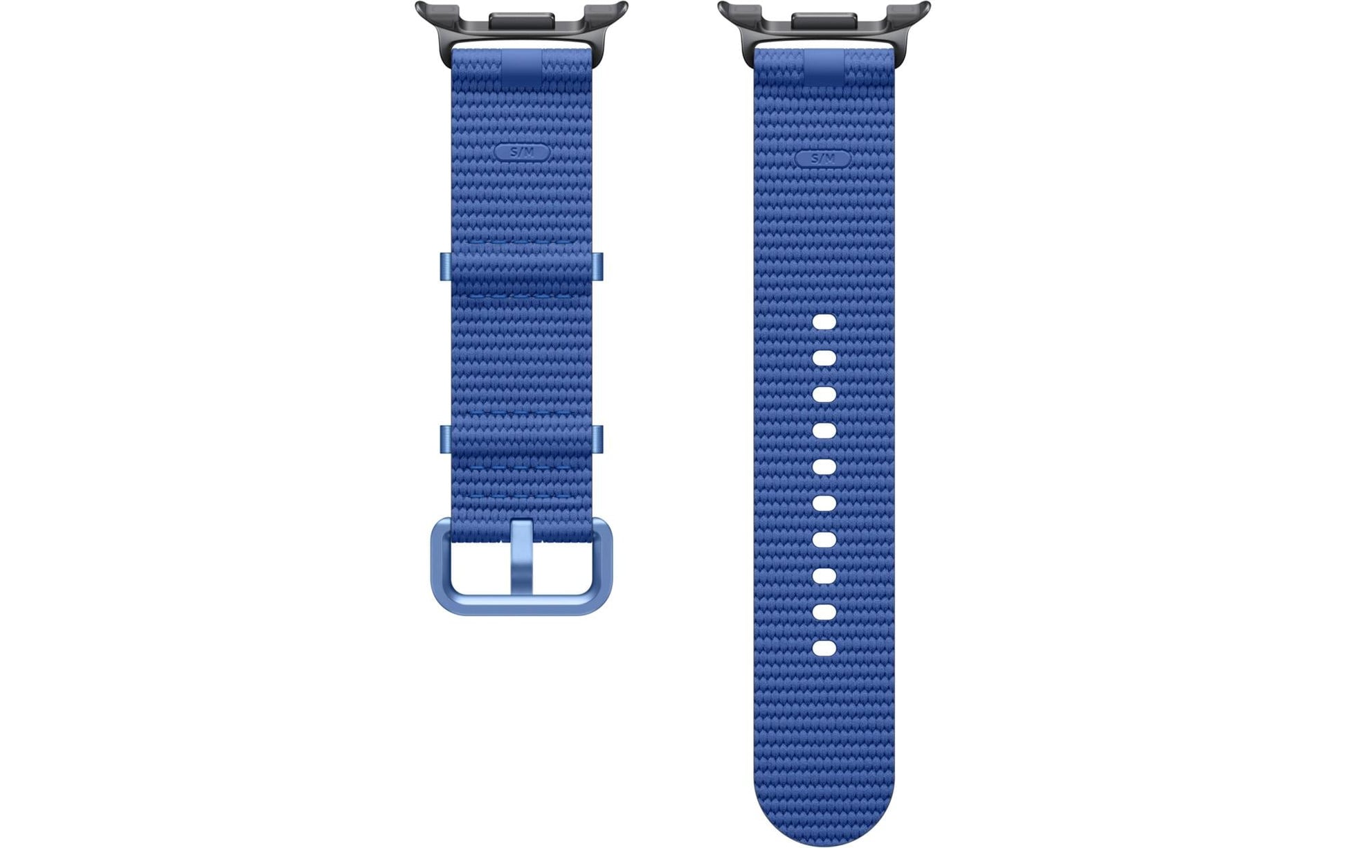 Samsung Athleisure – Armband – für Galaxy Watch8, Blau, S/M, Nylon