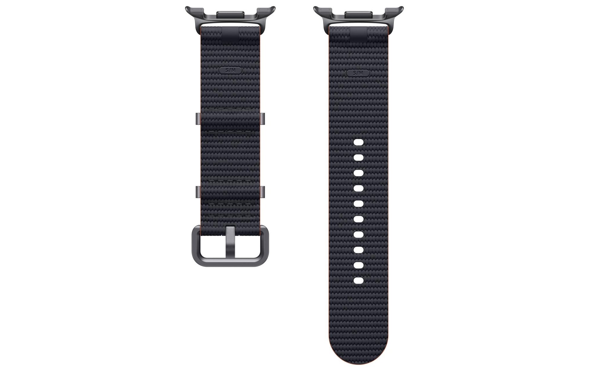 Samsung Athleisure – Armband – für Samsung Watch 8, Dunkelgrau, S/M, Nylon