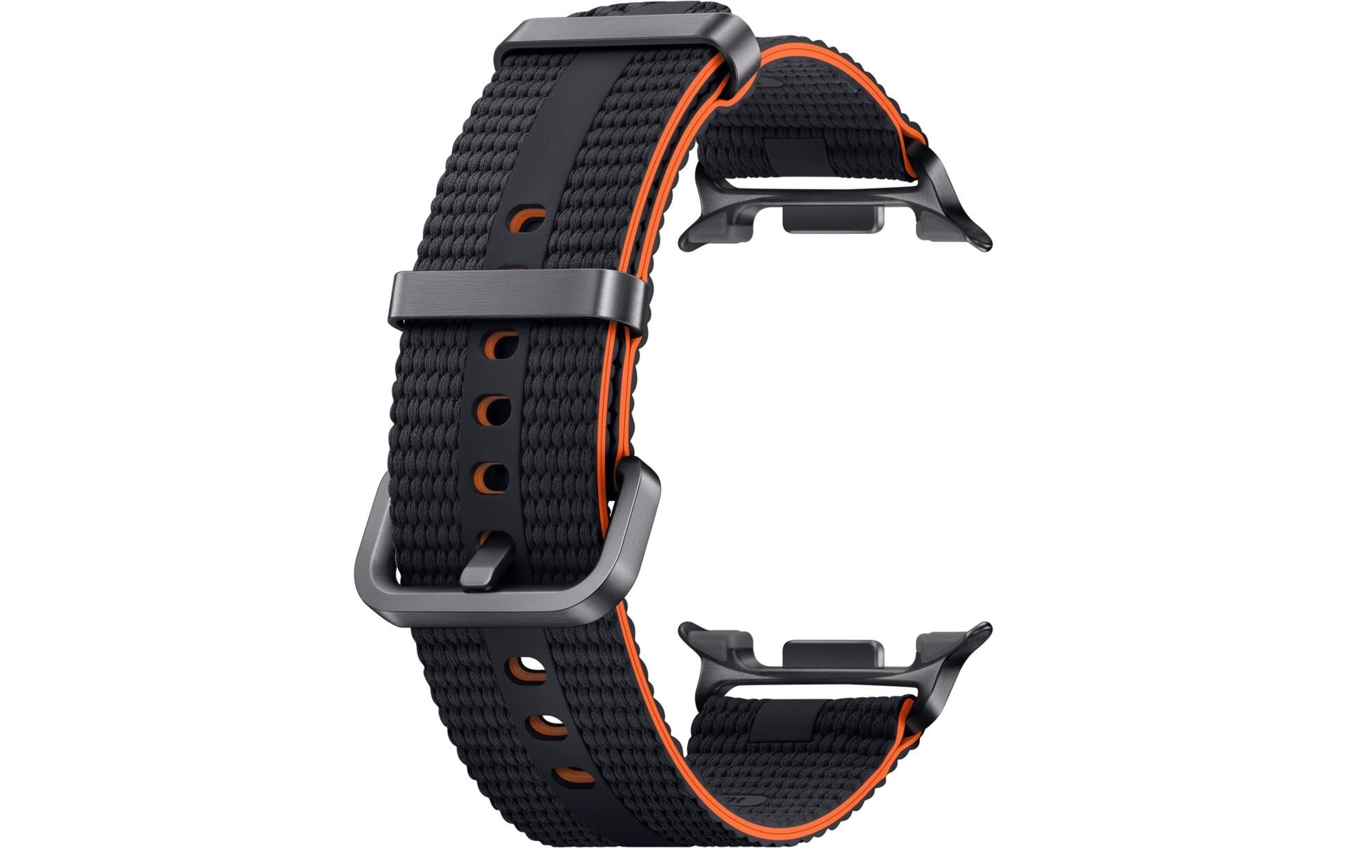Samsung Athleisure – Armband – für Samsung Watch 8, Dunkelgrau, S/M, Nylon