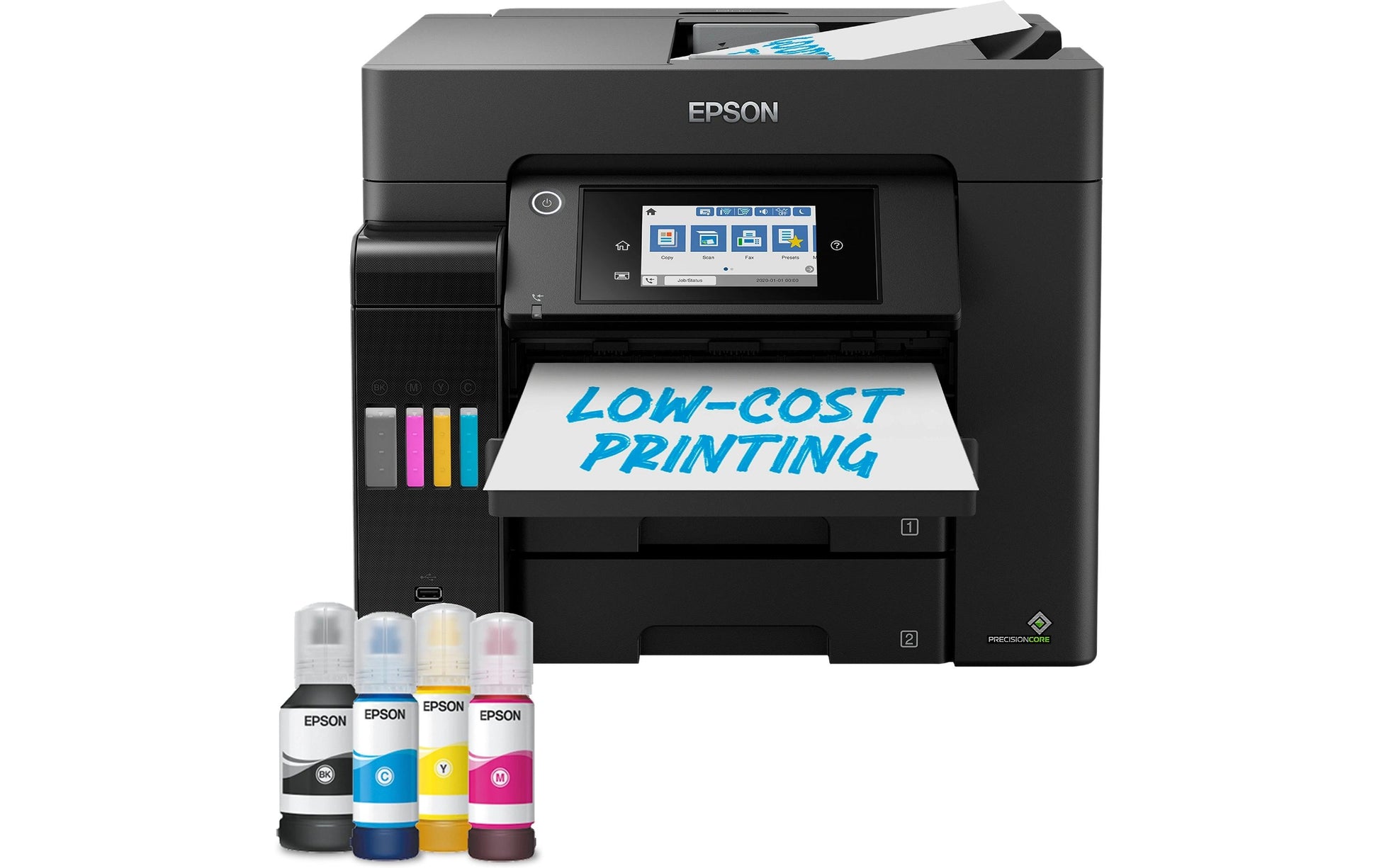 Epson Ecotank ET-5855 – Farbiges Tintenstrahl-MFP A4 – WLAN – 25 ppm S/W
