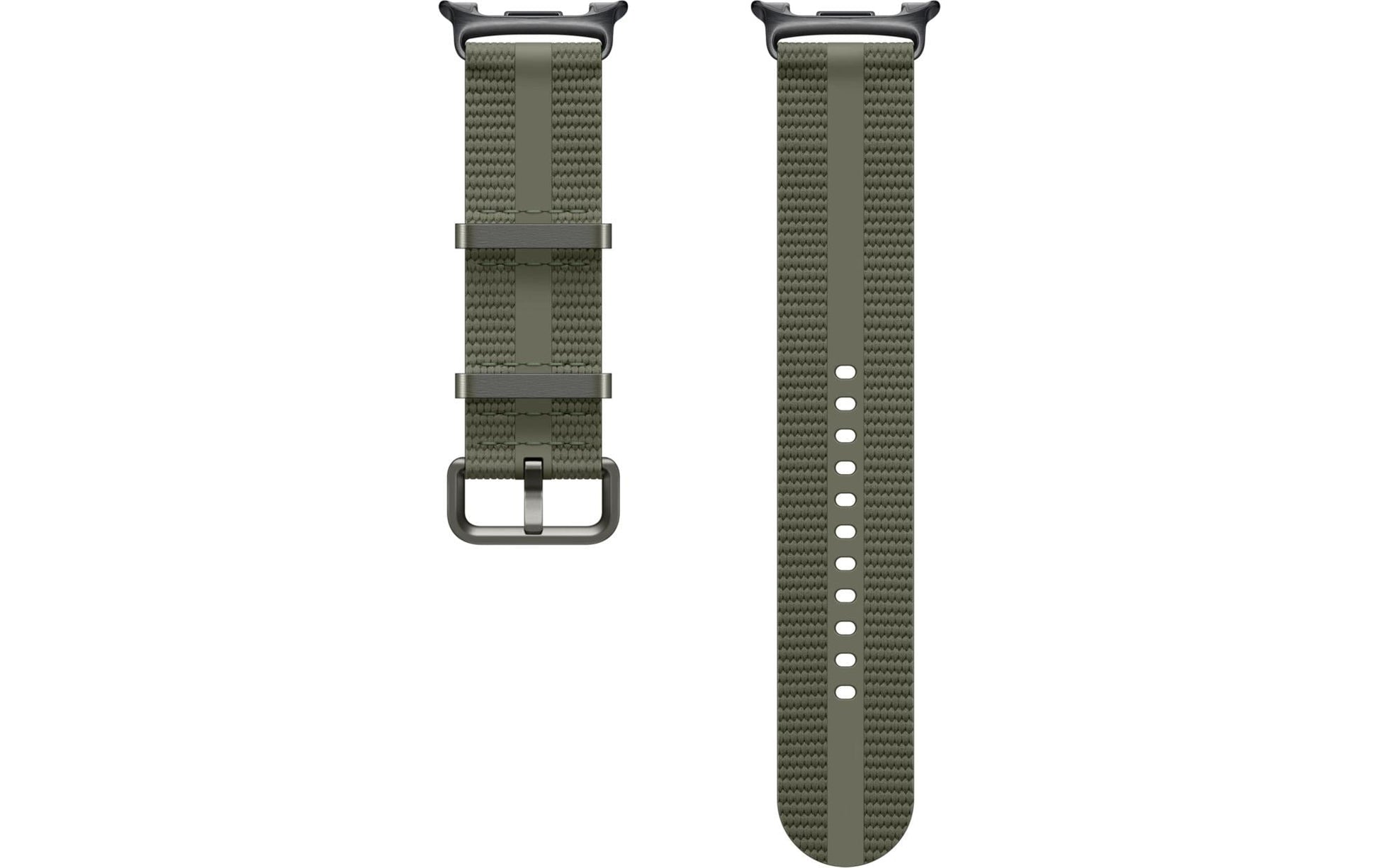 Samsung Athleisure – Armband – für Galaxy Watch8, Watch8 Classic, Grün, M/L, Nylon