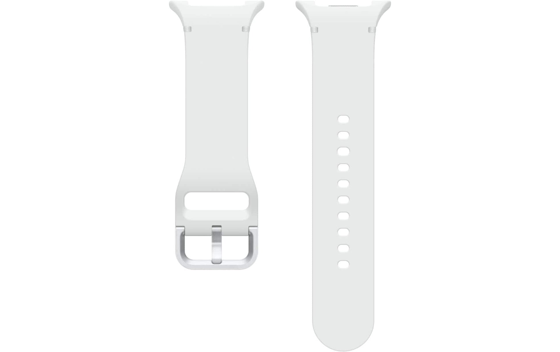Samsung Watch 8 Sport – Smartwatch – Weiss, Bandgrösse S/M, Gummi