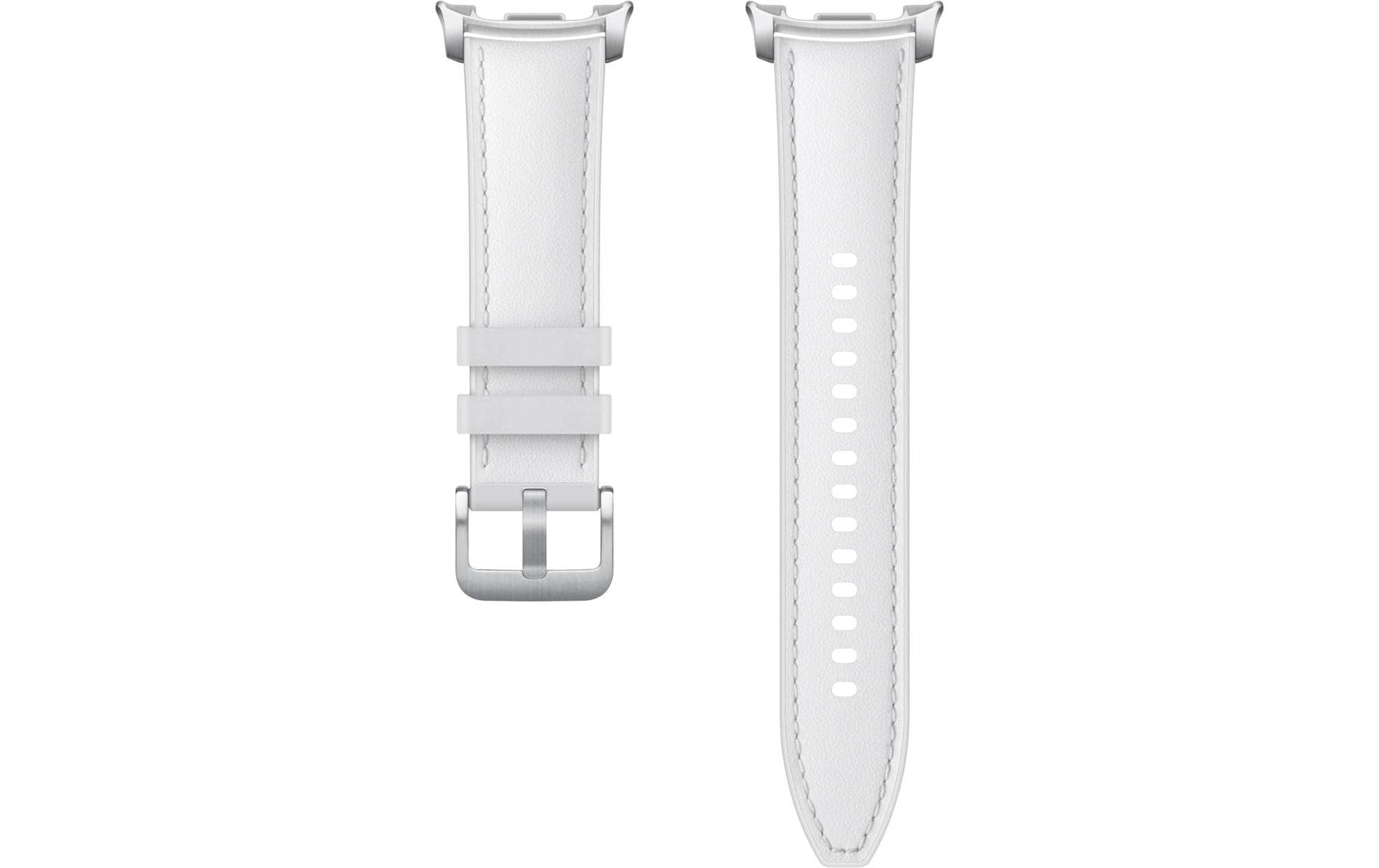 Samsung Hybrid Armband, Weiss, S/M, M/L, für Galaxy Watch8, Watch8 Classic