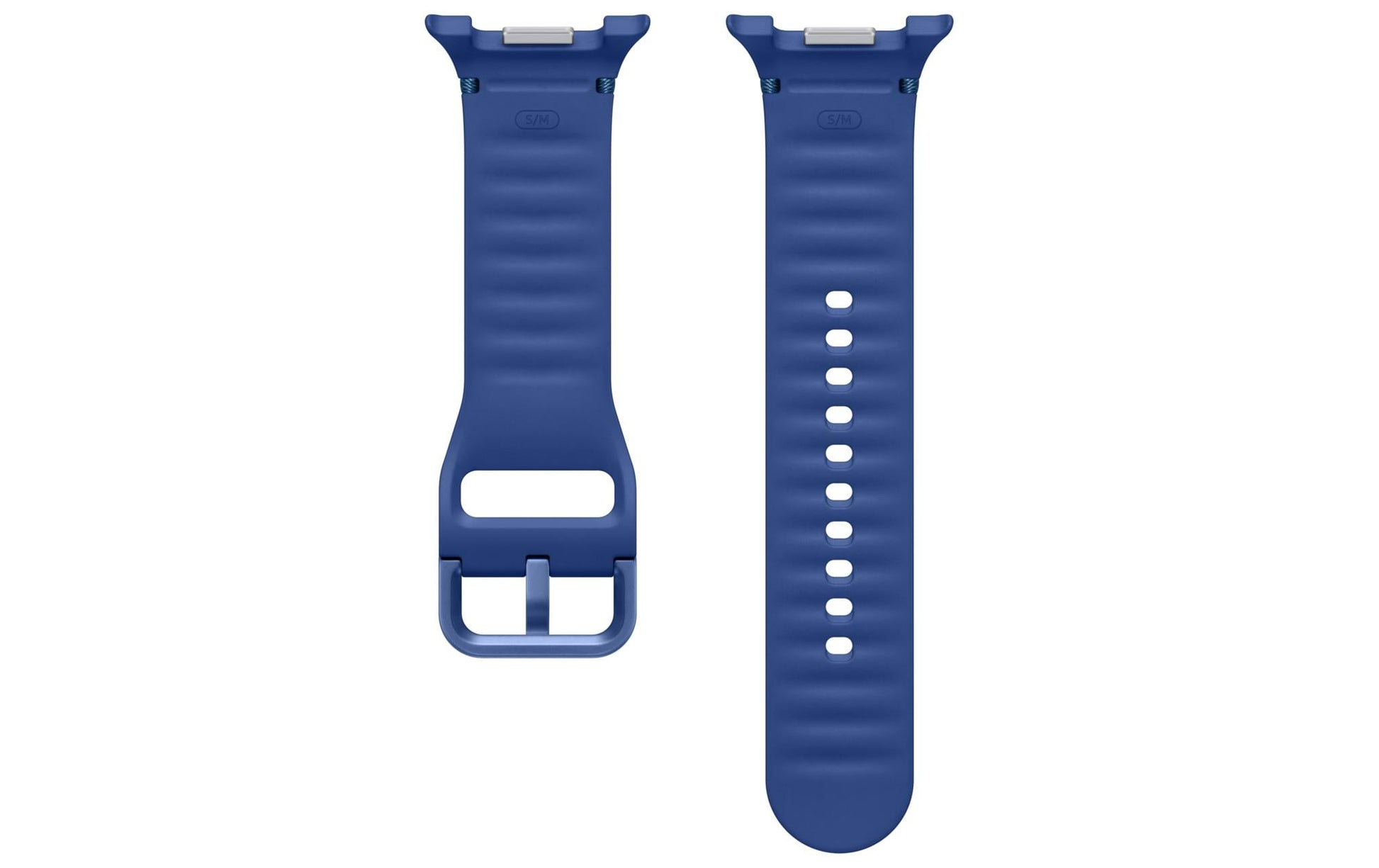 Samsung Watch 8 Sport – Armband – für Samsung Watch 8 Sport, Blau, S/M, Gummi