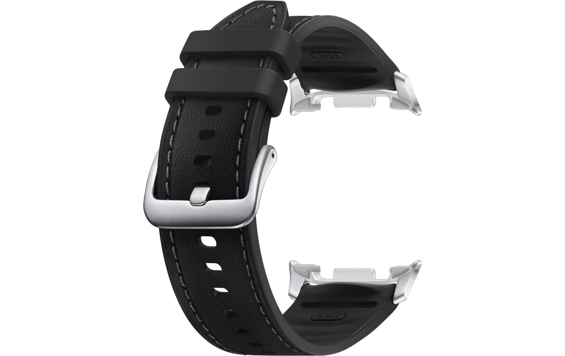 Samsung Kunstleder Armband Braun, S/M, M/L, für Galaxy Watch8, Watch8 Classic