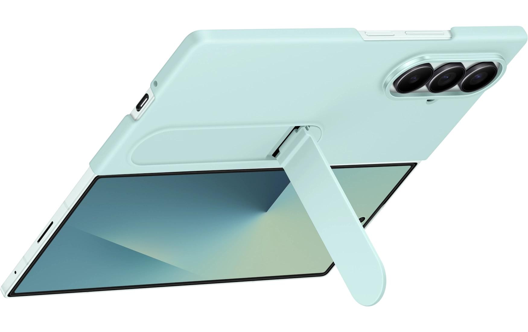 Samsung Backcover – für Samsung Galaxy Z Fold7 – hellblau – Silikon