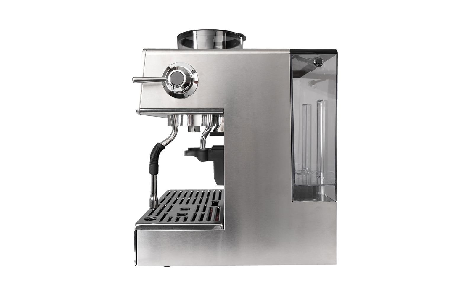 Berger lanz BergerLanz STK03CNS Espressomaschine (Siebträger) – 20 bar, 3,0 l, Milchschaumdüse, Silber