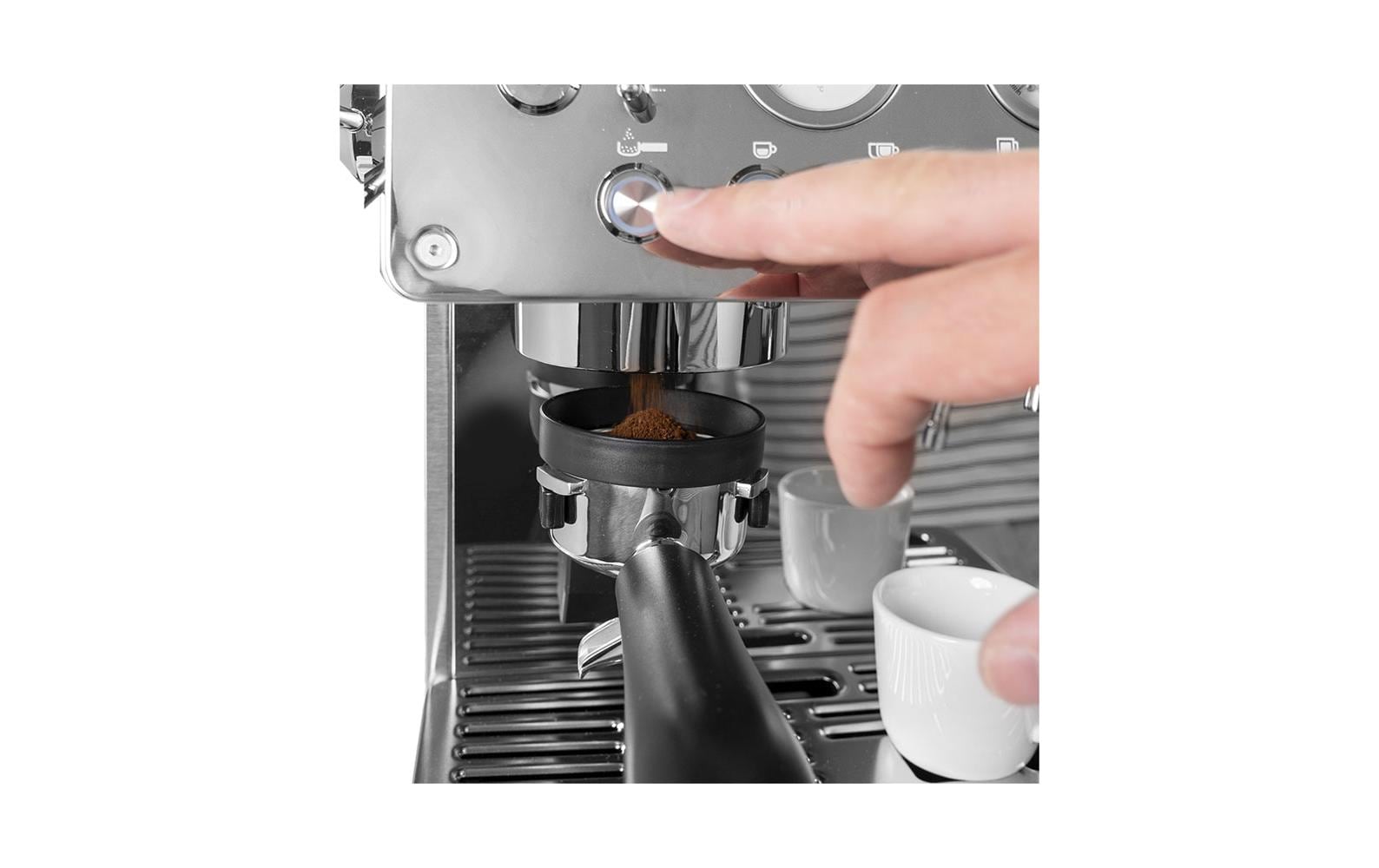 Berger lanz BergerLanz STK03CNS Espressomaschine (Siebträger) – 20 bar, 3,0 l, Milchschaumdüse, Silber