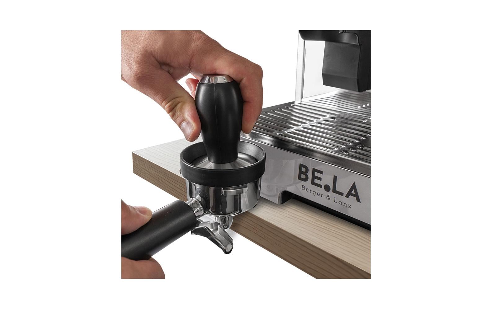 Berger lanz BergerLanz STK03CNS Espressomaschine (Siebträger) – 20 bar, 3,0 l, Milchschaumdüse, Silber