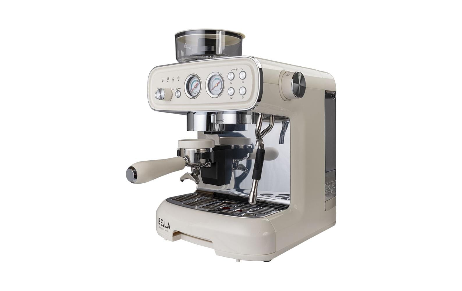 Berger lanz BergerLanz STK02BE Espressomaschine (Siebträger) – 20 bar, 2,5 l, creme