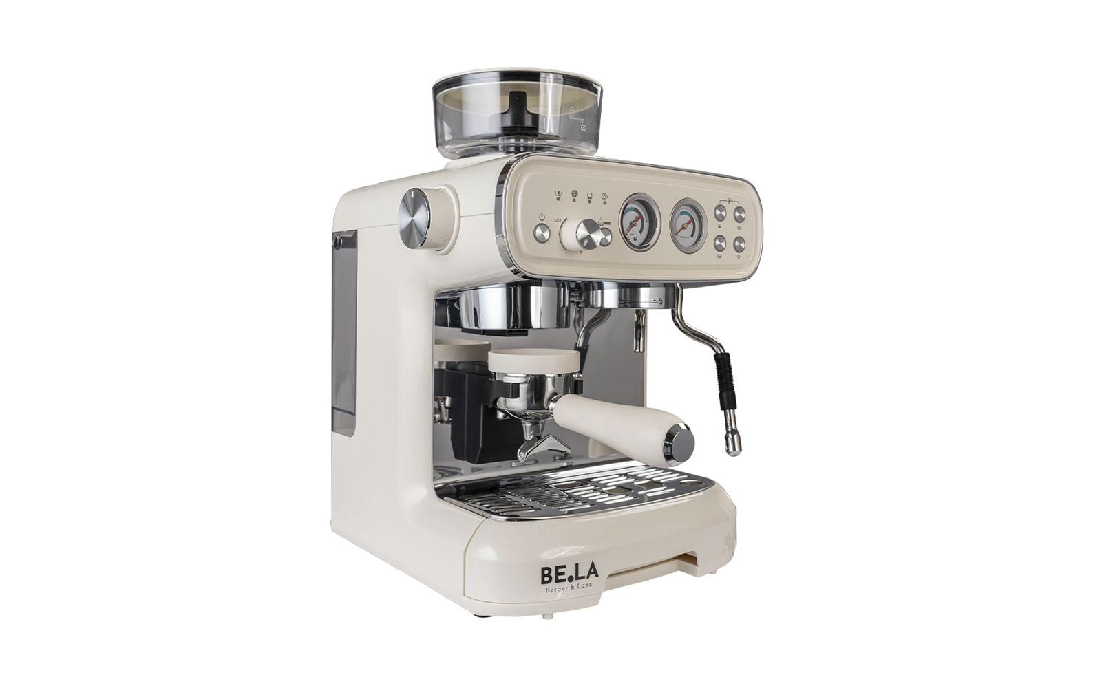 Berger lanz BergerLanz STK02BE Espressomaschine (Siebträger) – 20 bar, 2,5 l, creme