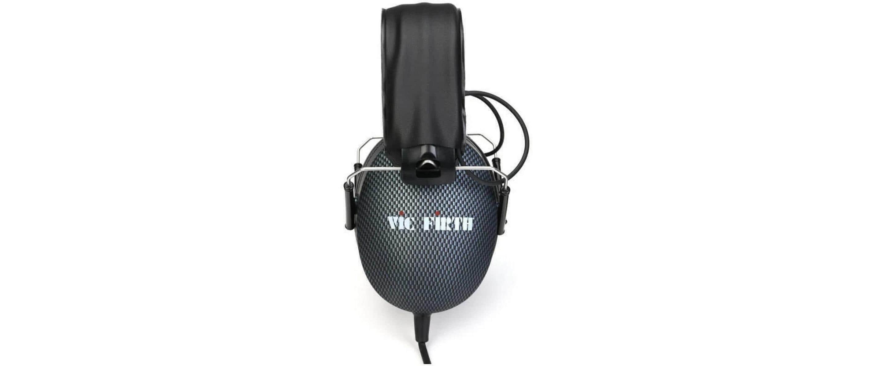 Vic Firth SIH3 – Over-Ear Studiokopfhörer – 3,5 mm Klinke, geschlossen, Hi-Res Audio – schwarz