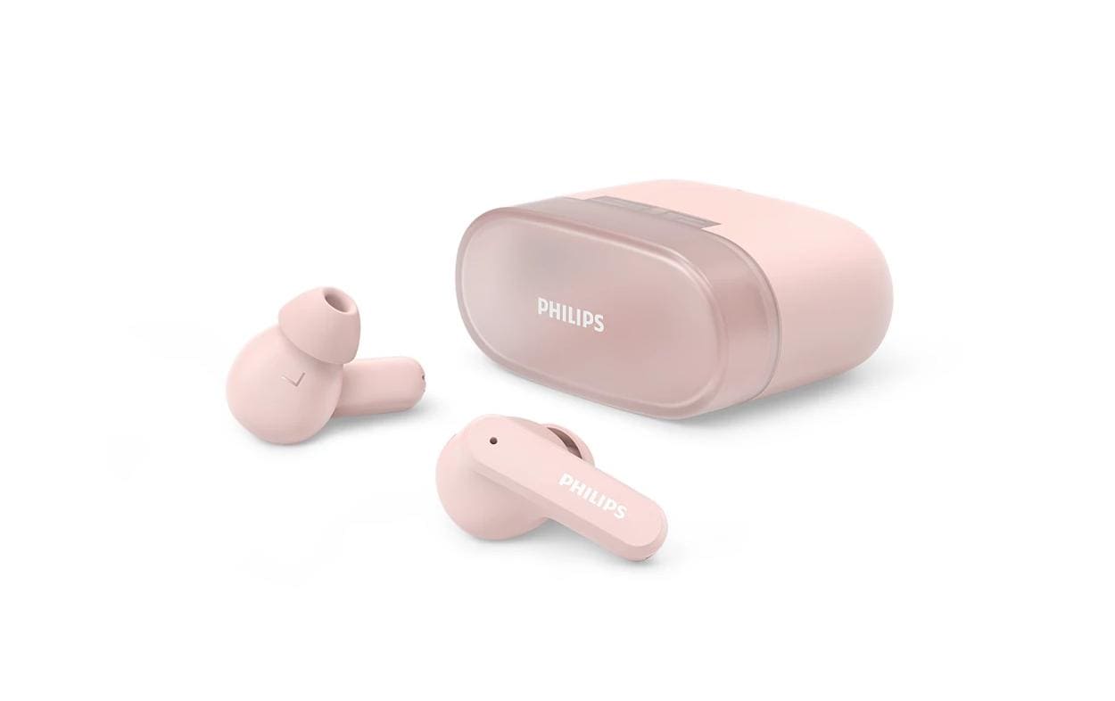Philips TAT2000PK/00 – True Wireless In-Ear Kopfhörer – IPX4 – Pink – bis 32 h
