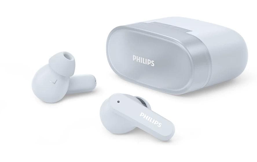 Philips TAT2000BL/00 – True Wireless In-Ear Kopfhörer – Bluetooth, IPX4 – Blau – für Apple Siri/Google Assistent