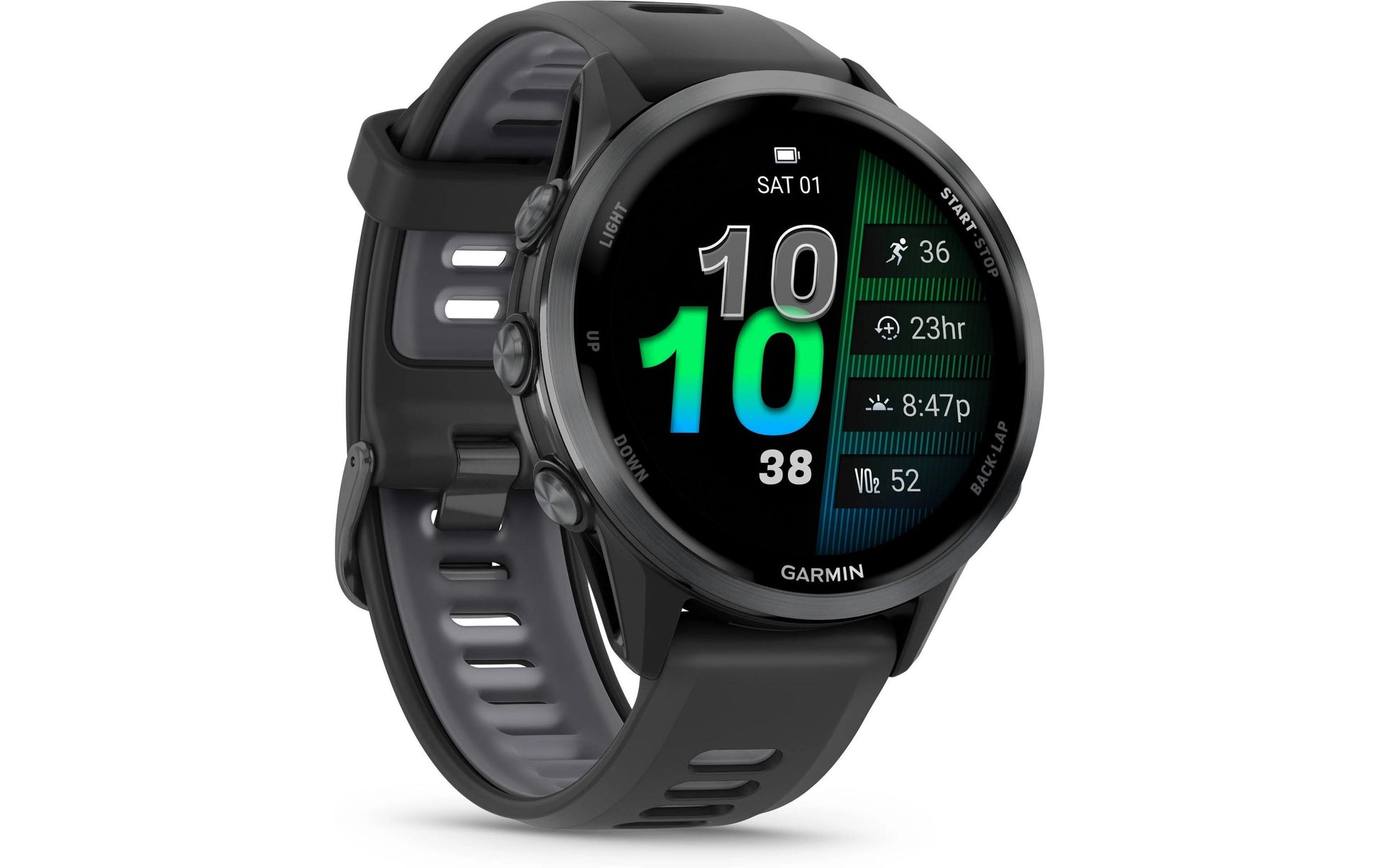 Garmin Forerunner 970 – GPS-Smartwatch – 47 mm, 1,4", GPS, Bluetooth, AMOLED, Saphirglas, 5 ATM, Schwarz, Sport