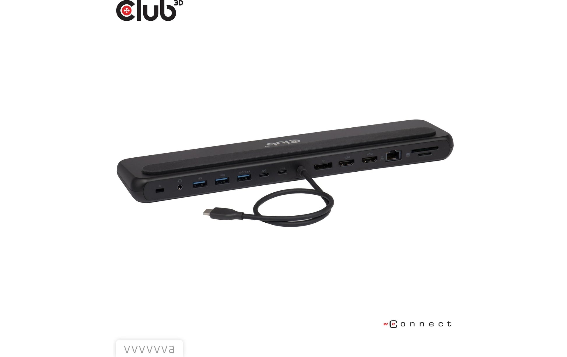 CLUB3D Club 3D CSV-2541 Dockingstation – Thunderbolt 3, 1× DP, 3× HDMI, 6× USB-A, 2× USB-C, für Windows 10/11