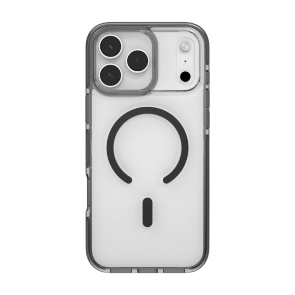 ZAGG Santa Cruz Snap – Backcover – für Apple iPhone 17 Pro Max, schwarz/transparent, bis 4 m sturzsicher
