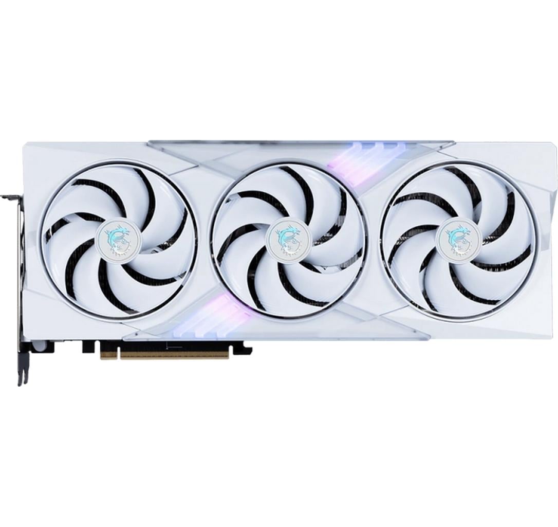 MSI GeForce RTX 5070 Ti GAMING TRIO OC WEISS – PCIe Grafikkarte – 3×DP, 1×HDMI, PCIe 5.0, 16 GB GDDR7, 338 mm