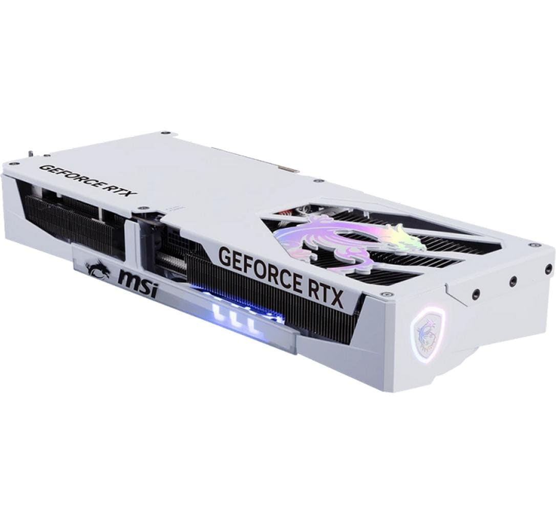 MSI GeForce RTX 5070 Ti GAMING TRIO OC WEISS – PCIe Grafikkarte – 3×DP, 1×HDMI, PCIe 5.0, 16 GB GDDR7, 338 mm