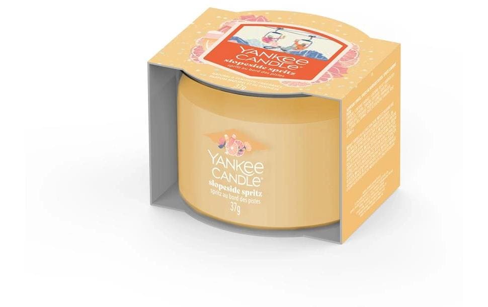 Yankee Candle Slopeside Spritz – Duftkerze, Votivkerze im Glas, 10 h