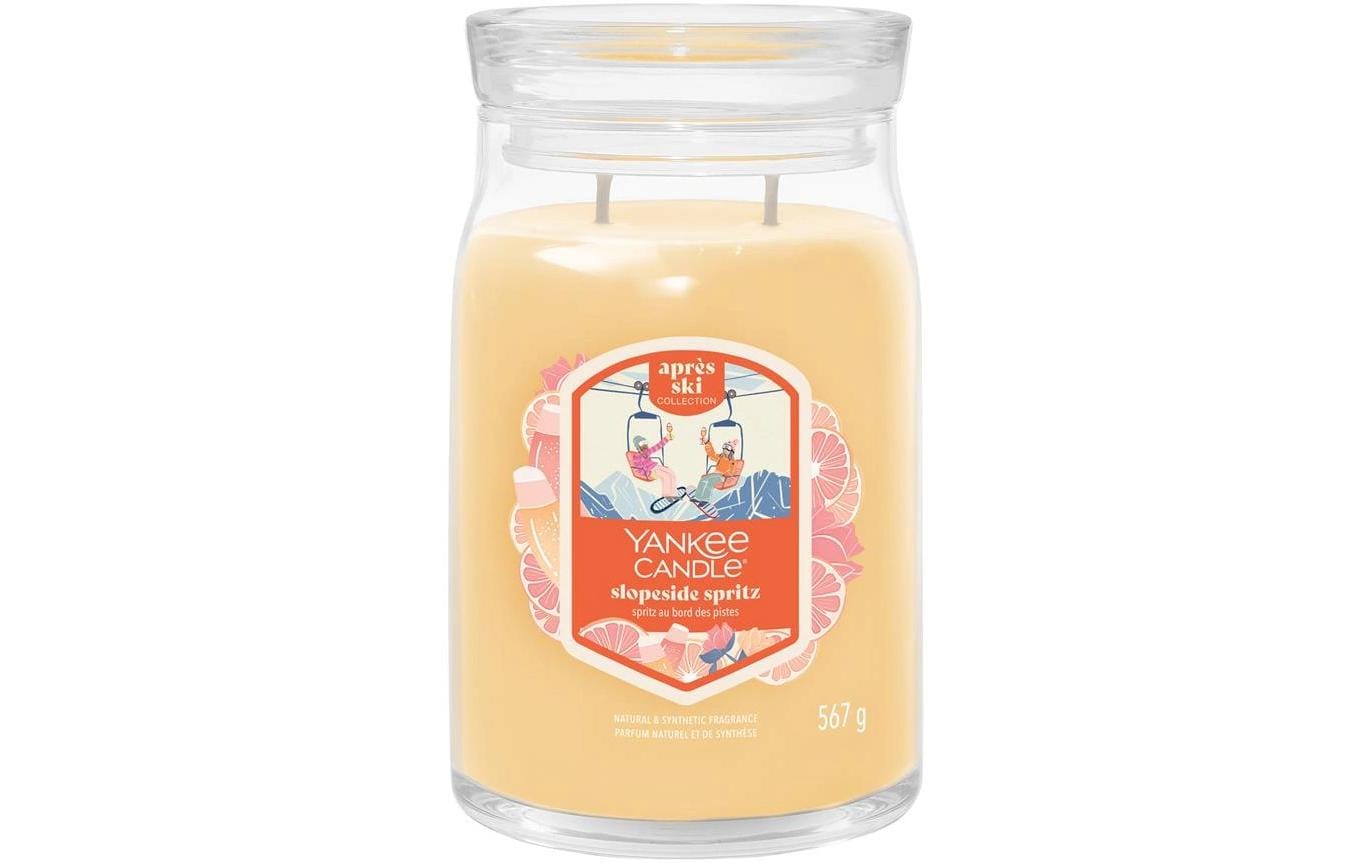 Yankee Candle Duftkerze Slopeside Spritz (Grapefruit), Ø 9,9 × 15 cm