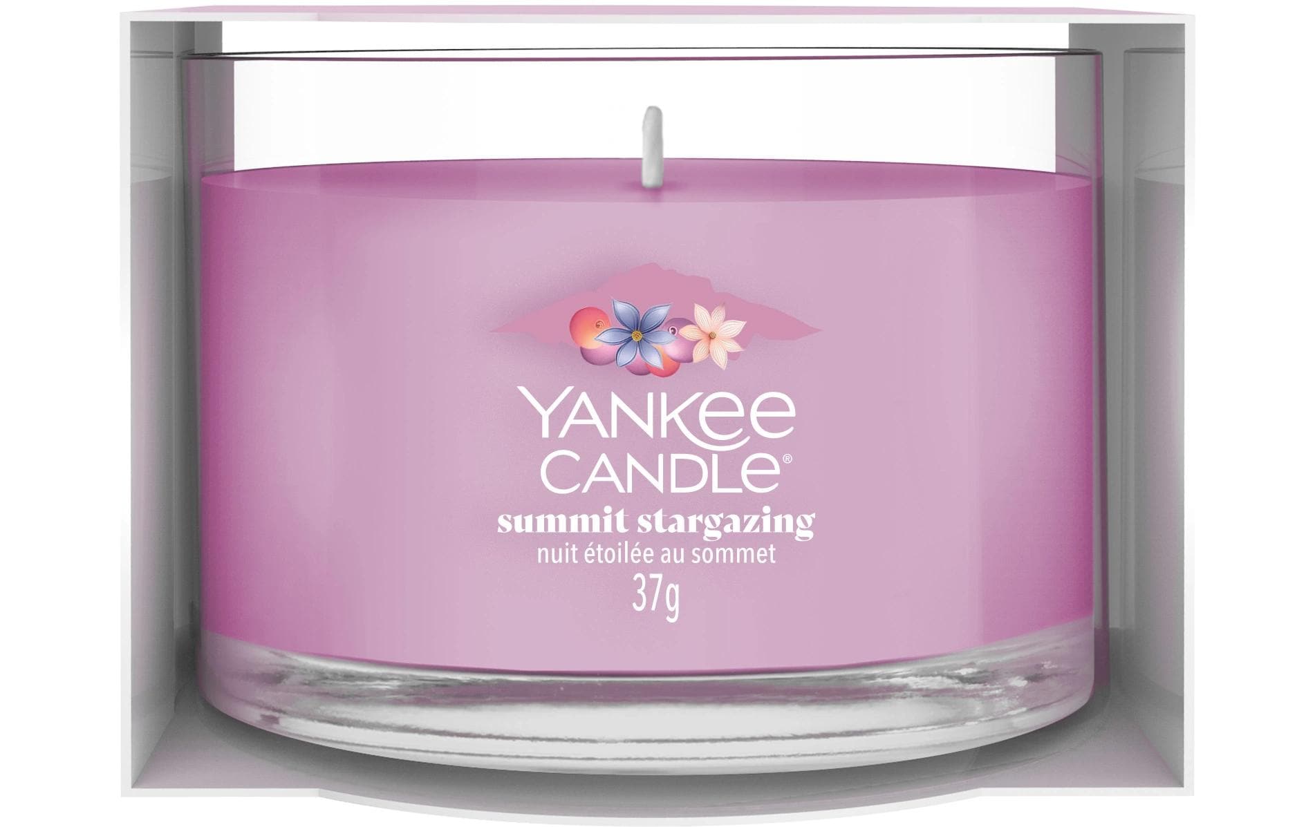 Yankee Candle Cranberry – Duftkerze, Votivkerze im Glas, 7–10 h