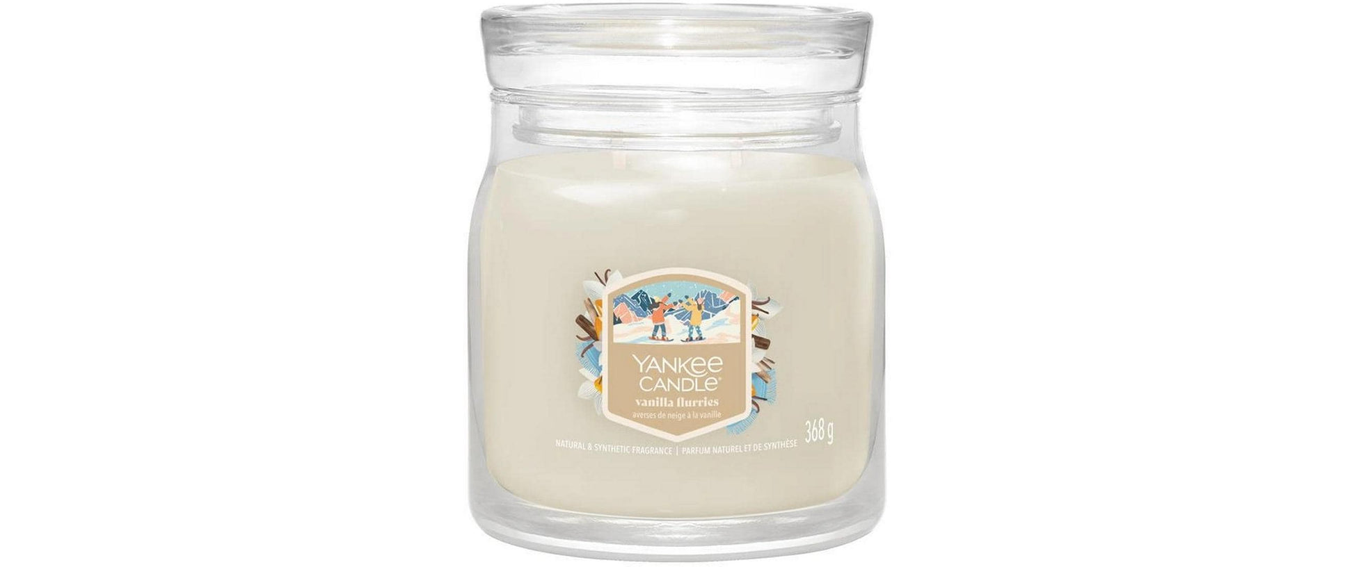Yankee Candle Duftkerze – Vanille – Ø 9,3 × 11,4 cm – 35–50 h