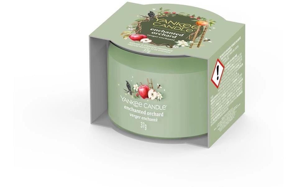 Yankee Candle Enchanted Orchard – Duftkerze, Votivkerze im Glas, 7–10 h