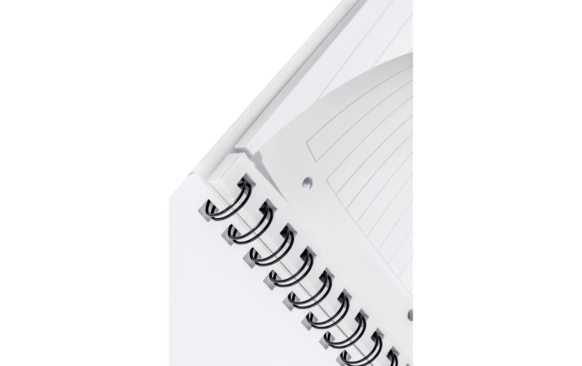Leitz Collegeblock – A5 – 4-fach gelocht, mikroperforiert, Einstecktasche, Stiftschlaufe, weiss, FSC