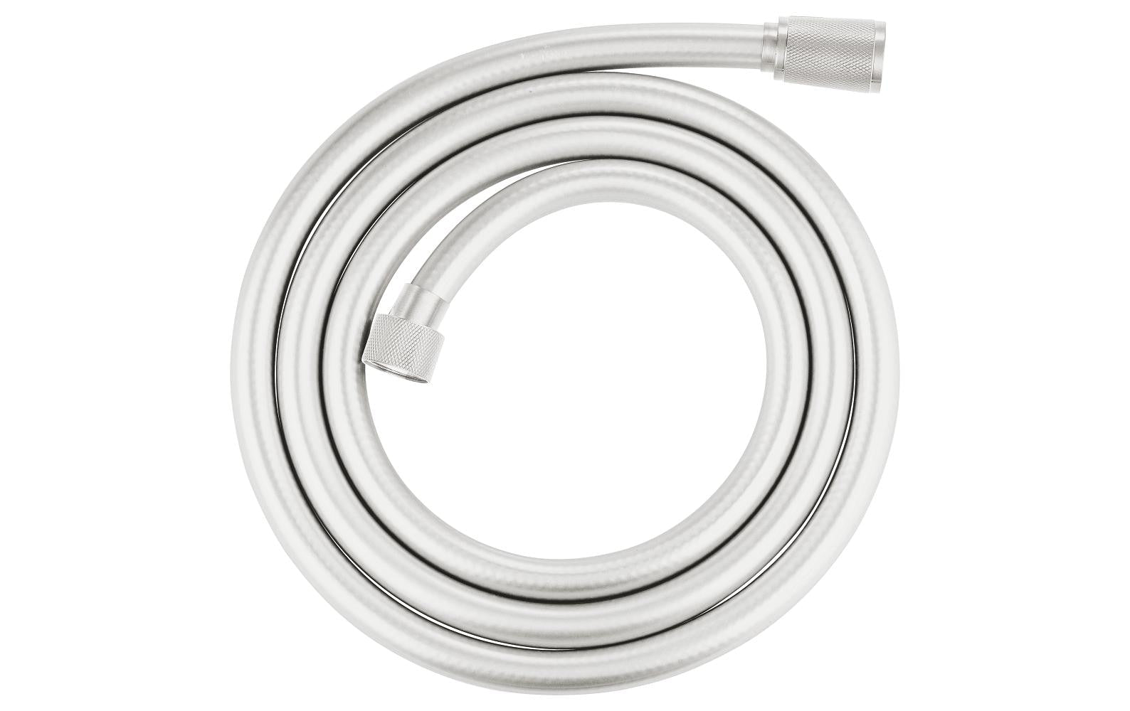 GROHE Silverflex Brauseschlauch – 175 cm, Kunststoff, 1/2" Anschluss, Supersteel