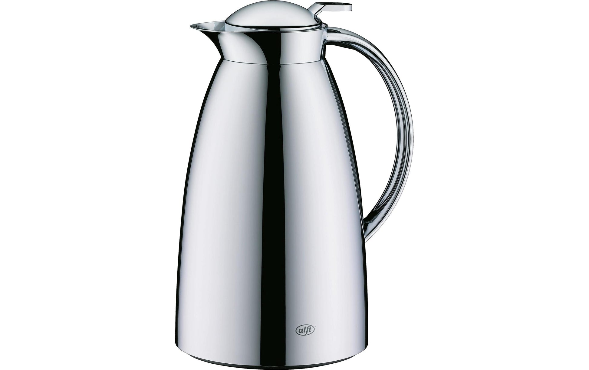 Alfi Thermoskanne Gusto – 1 l, Edelstahl, Silber