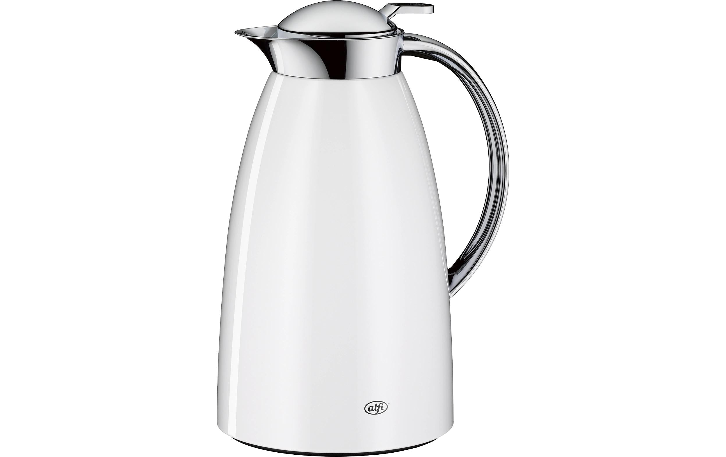 Alfi Thermoskanne Gusto – 1 l, Edelstahl/ABS, Weiss