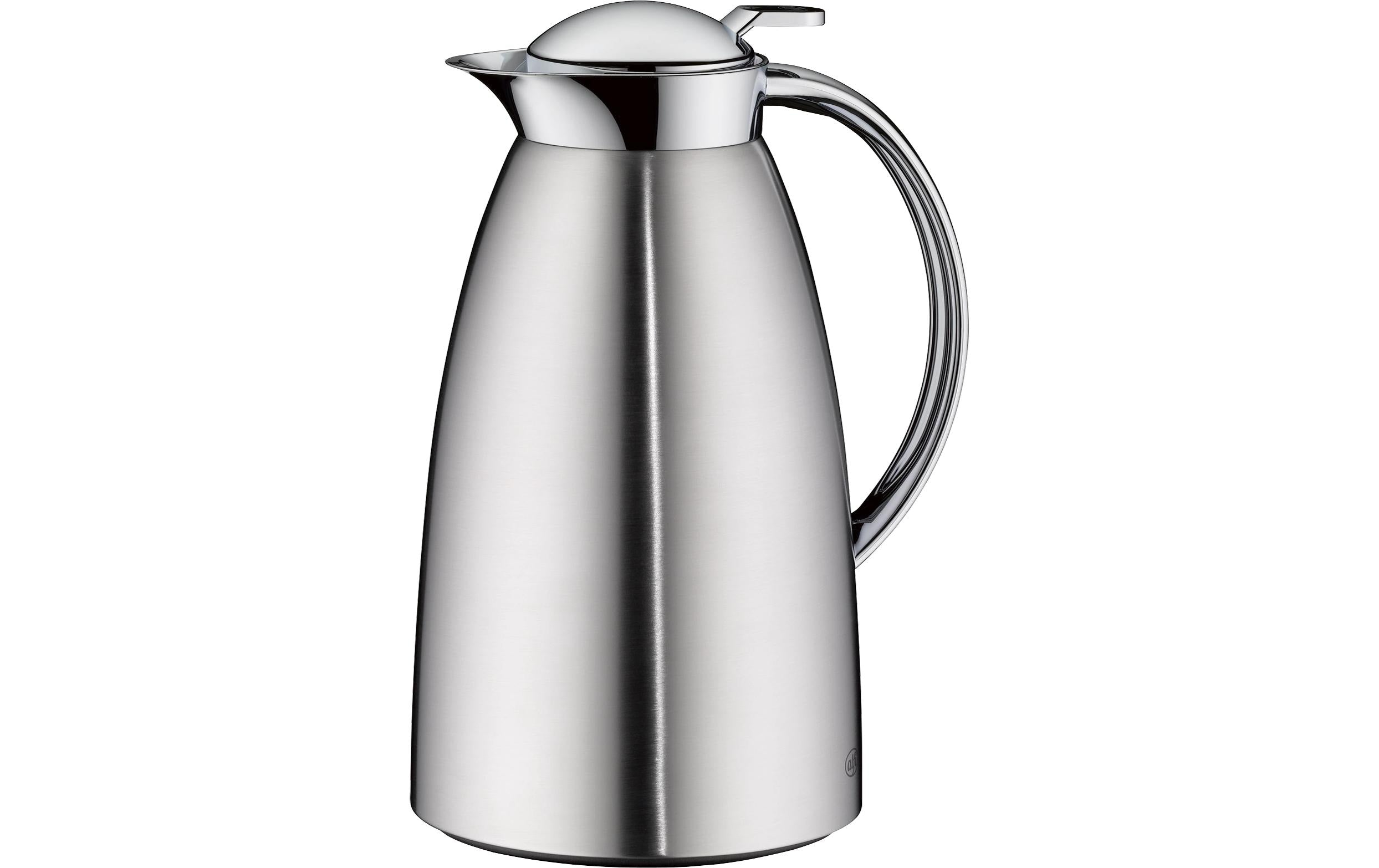 Alfi Thermoskanne Gusto – 1 l, Edelstahl, Silber matt