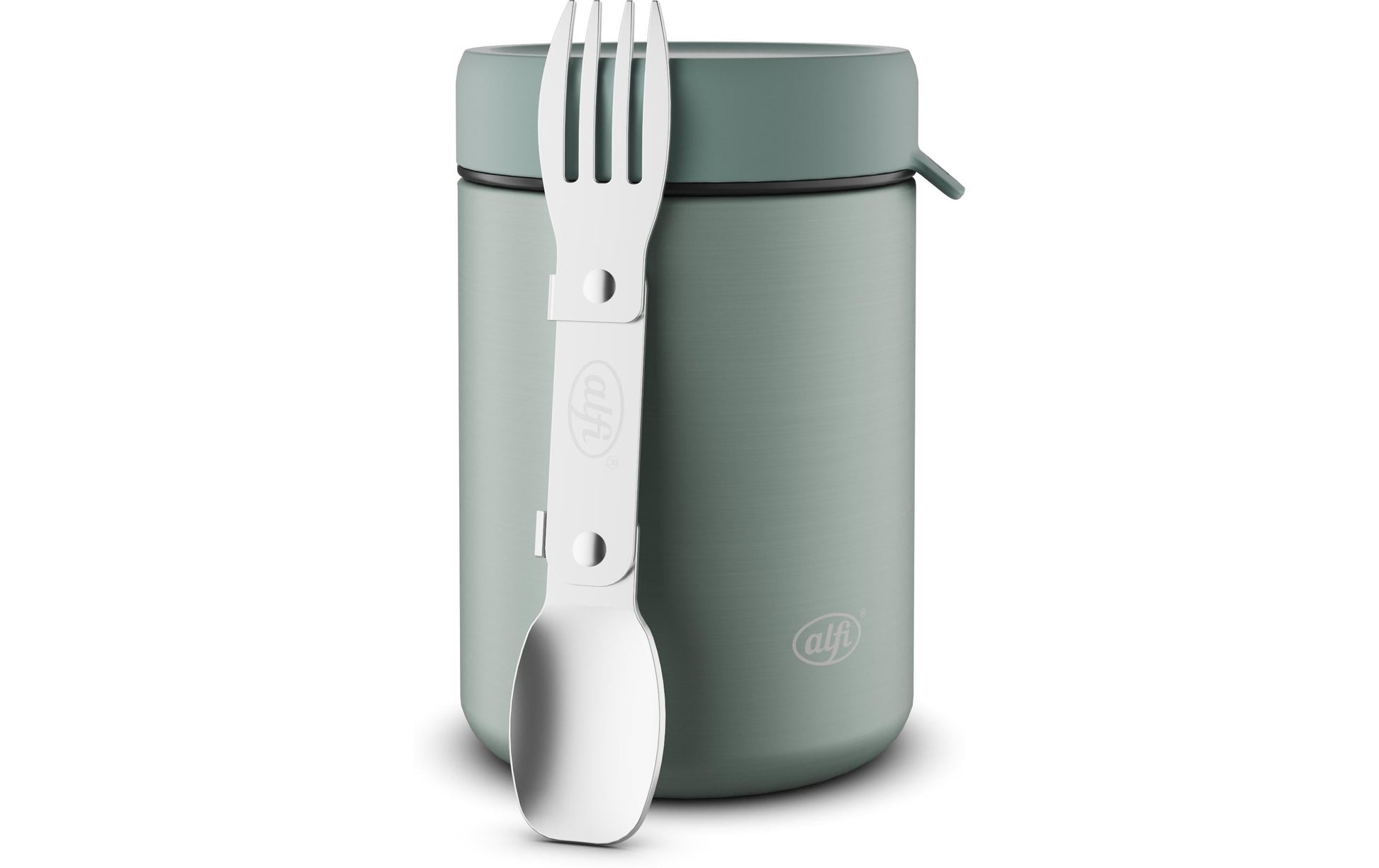 Alfi Thermobox – isoliert, luftdicht, leckdicht, bis 5 h – 0,35 l – hellgrün – Edelstahl – 1 Stk.