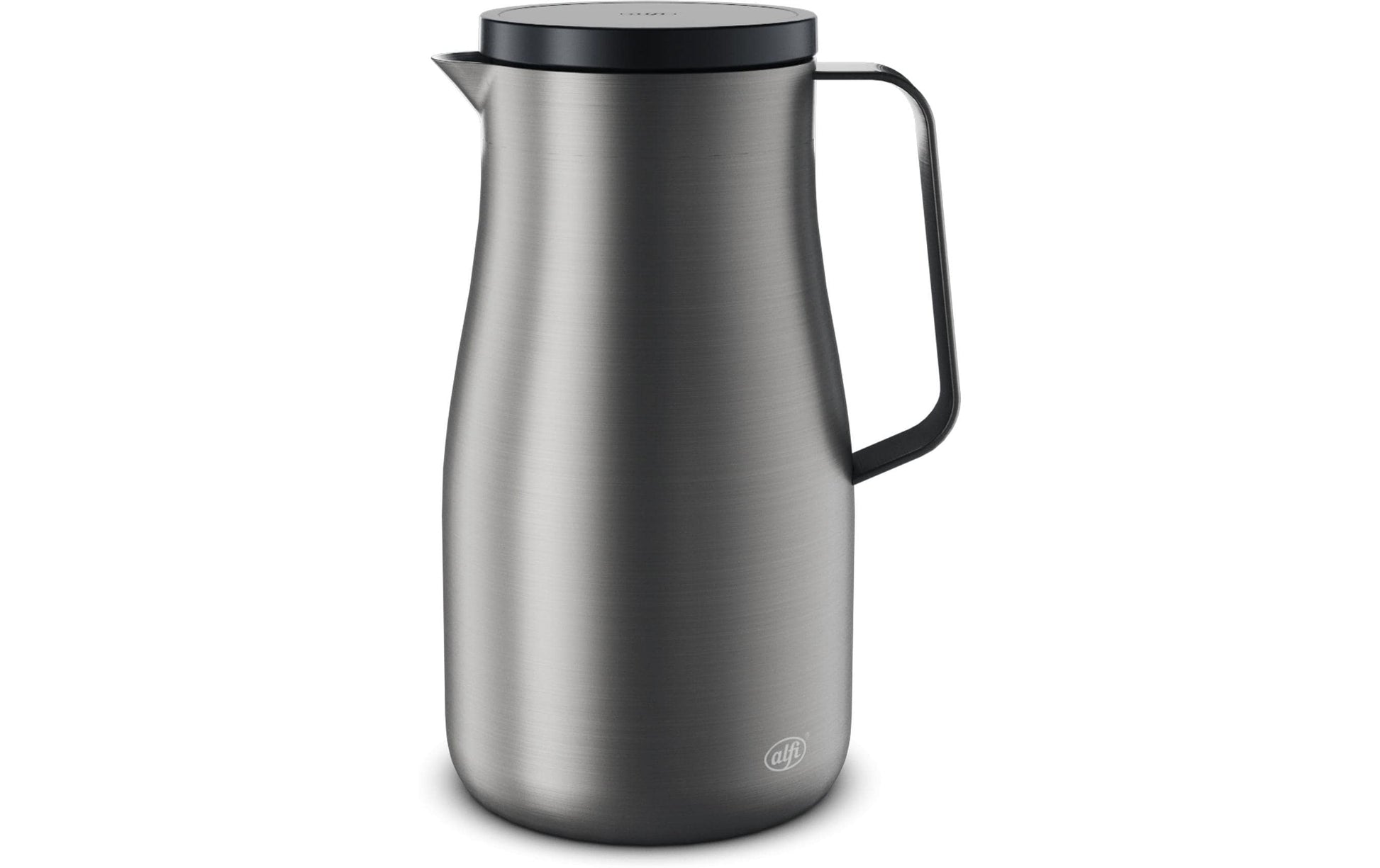 Alfi Thermoskanne Studio – 1 l, Edelstahl, Dunkelgrau, H 22,3 cm