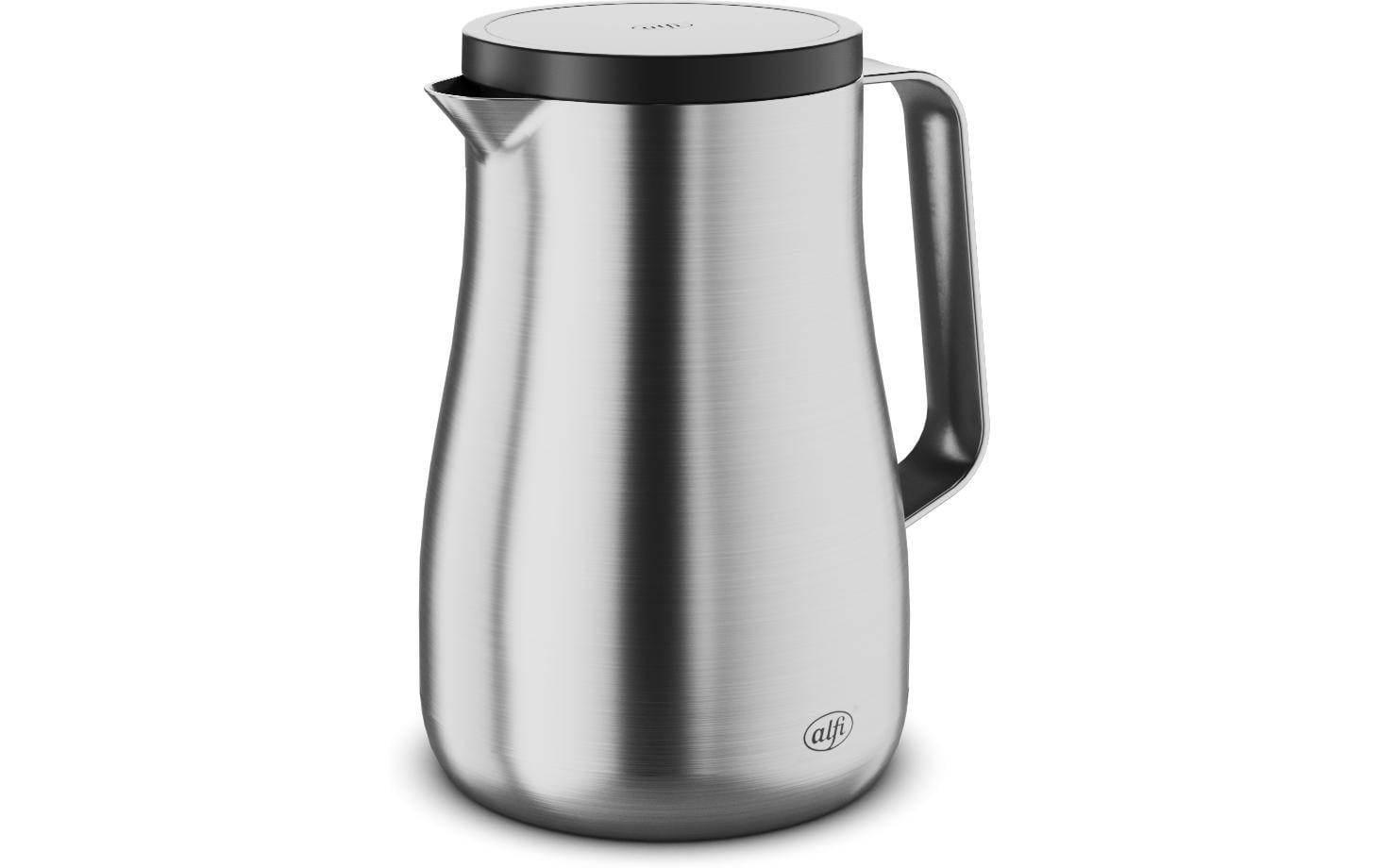Alfi Thermoskanne Studio – 700 ml, 14,9 × 12,0 × 18,1 cm, Edelstahl, vakuumisoliert, auslaufsicher