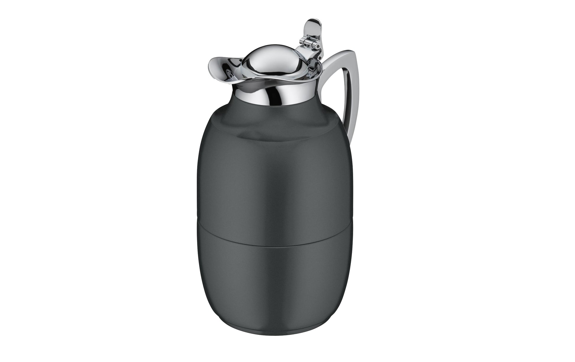 Alfi Thermoskanne Juwel – 1 l, Edelstahl, Schwarz matt