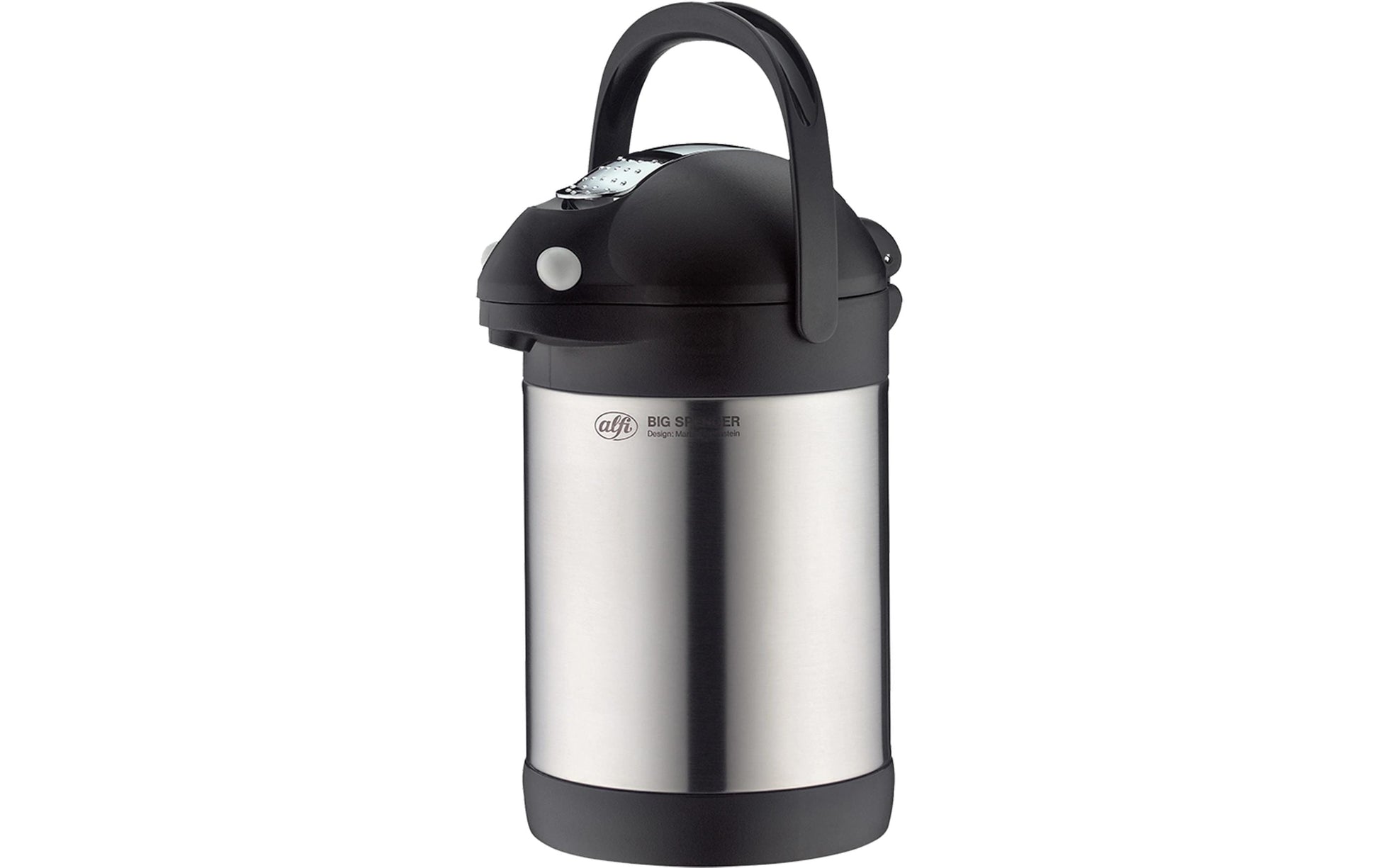 Alfi Thermoskanne Big Spender TT – 2,2 l, Edelstahl, Silber, vakuumisoliert