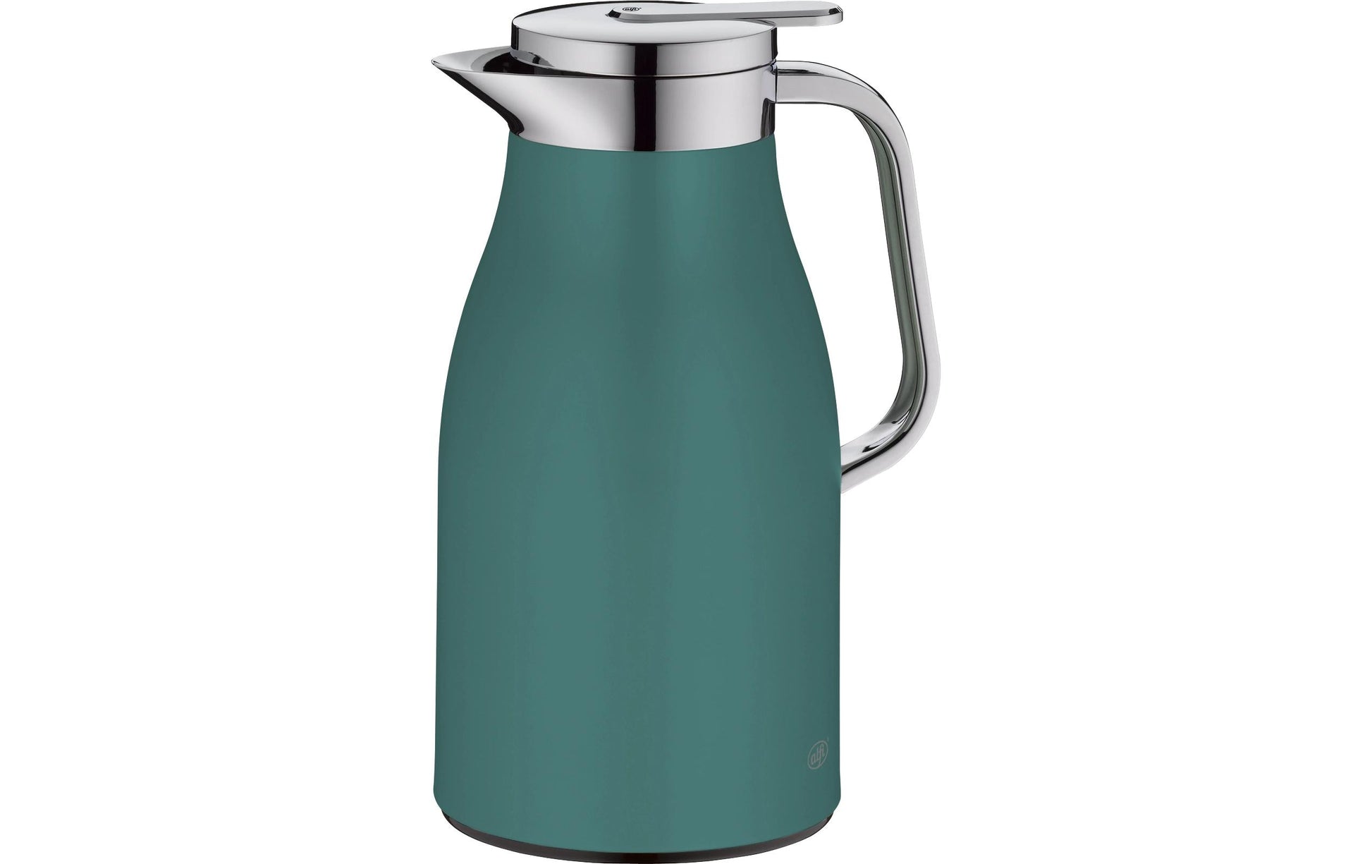 Alfi Thermoskanne Skyline – 1 l, Edelstahl, Grün, mit Deckel, vakuumisoliert, BPA-frei