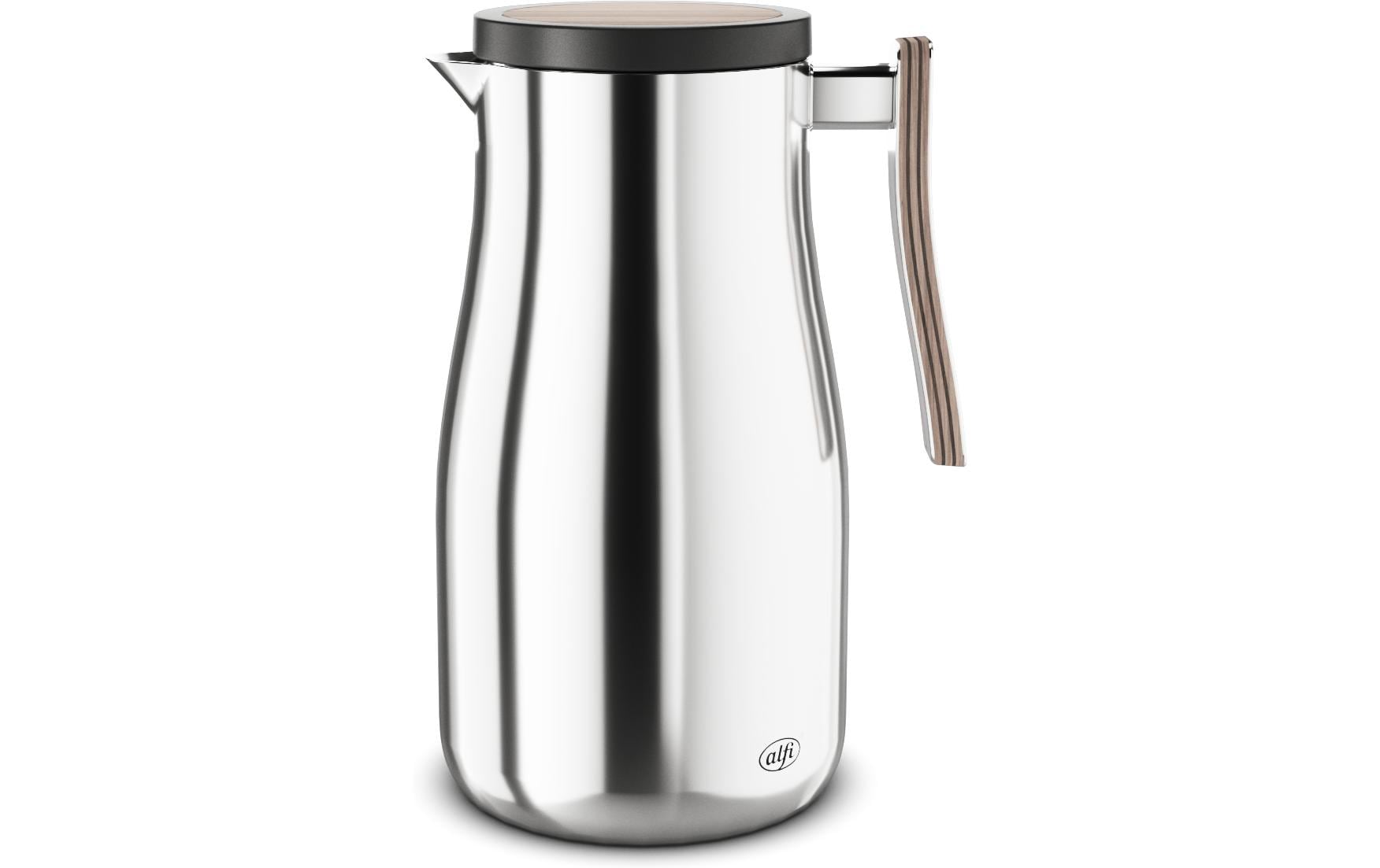 Alfi Thermoskanne Studio Allure – 1 l, Ø 6,4 cm, H 22,4 cm, Edelstahl, vakuum-isoliert
