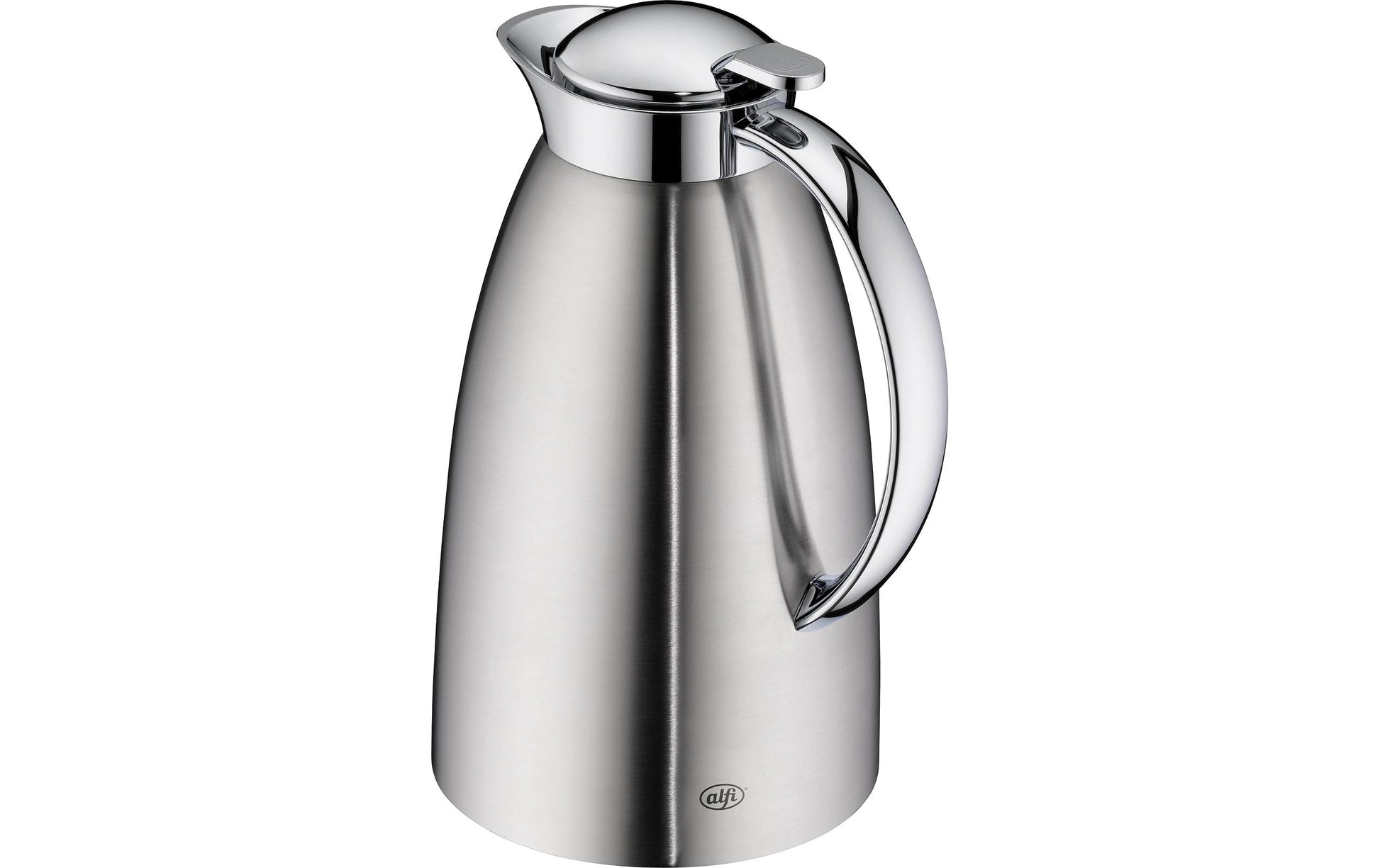 Alfi Thermoskanne Gusto – 1 l, Edelstahl, Silber matt