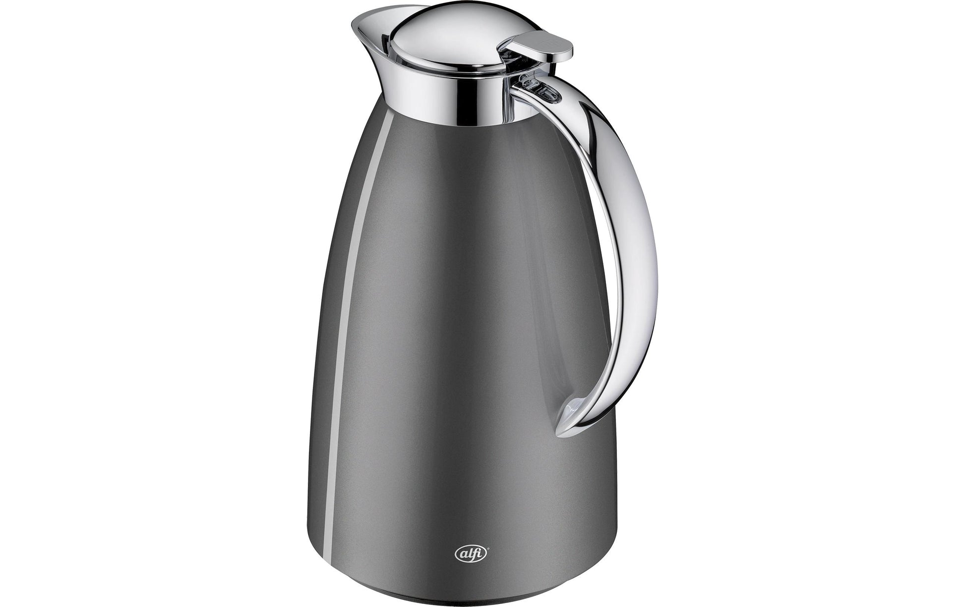 Alfi Thermoskanne Gusto – 1,0 l, Edelstahl, Grau