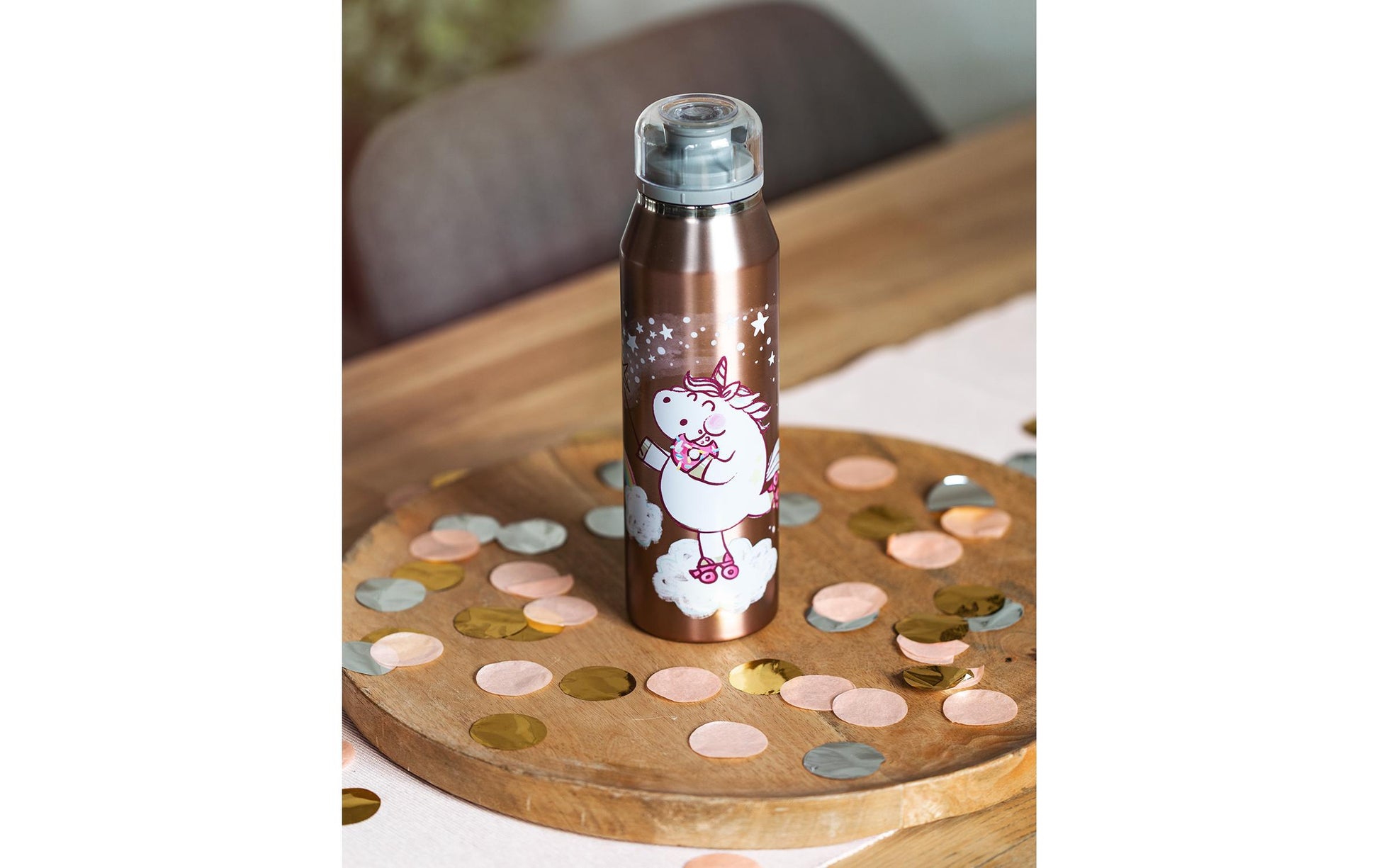 Alfi Isolierflasche 500 ml – Doppelwandig, Edelstahl, Schraubdeckel