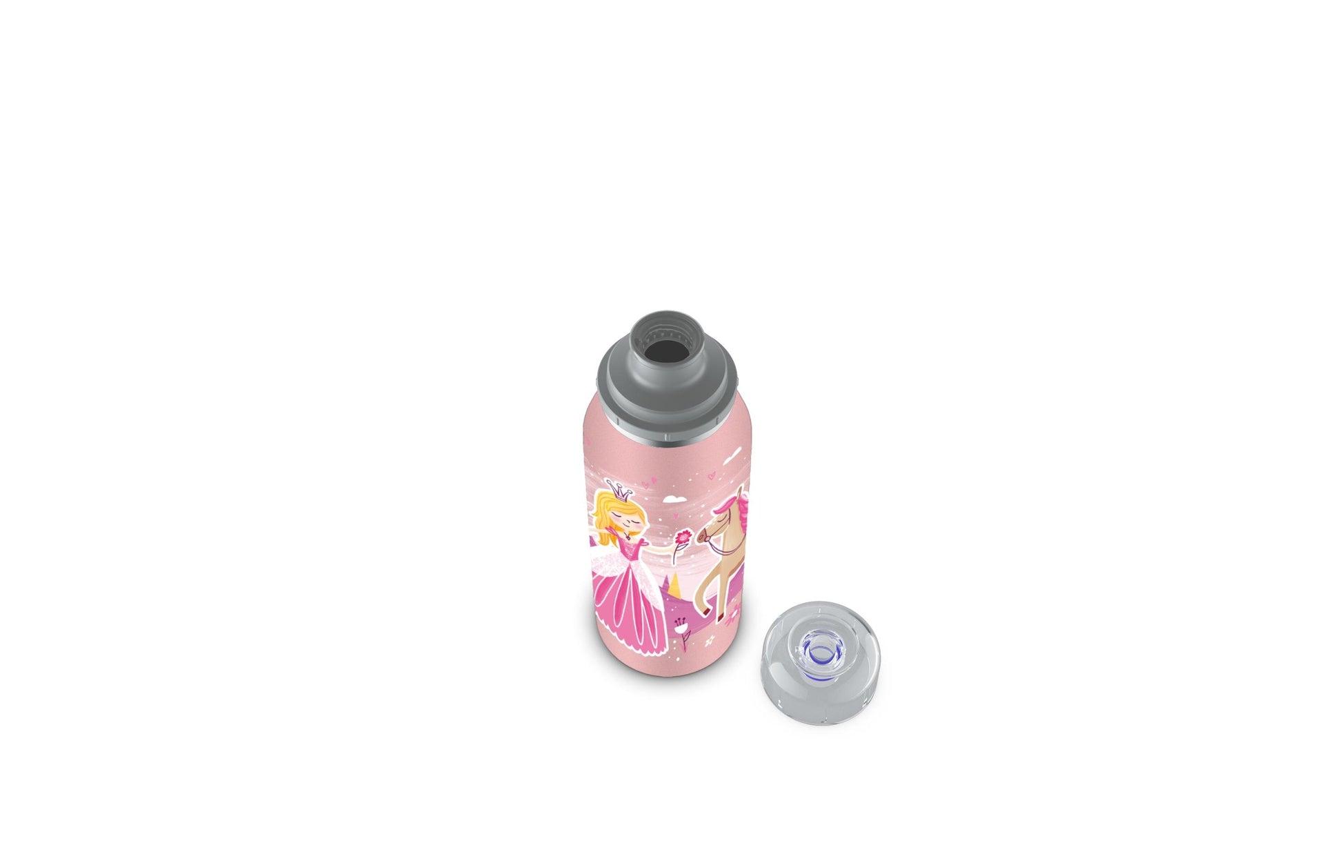 Alfi Kids Isolierflasche 350 ml – Doppelwandig, Edelstahl, Schraubdeckel, Rosa